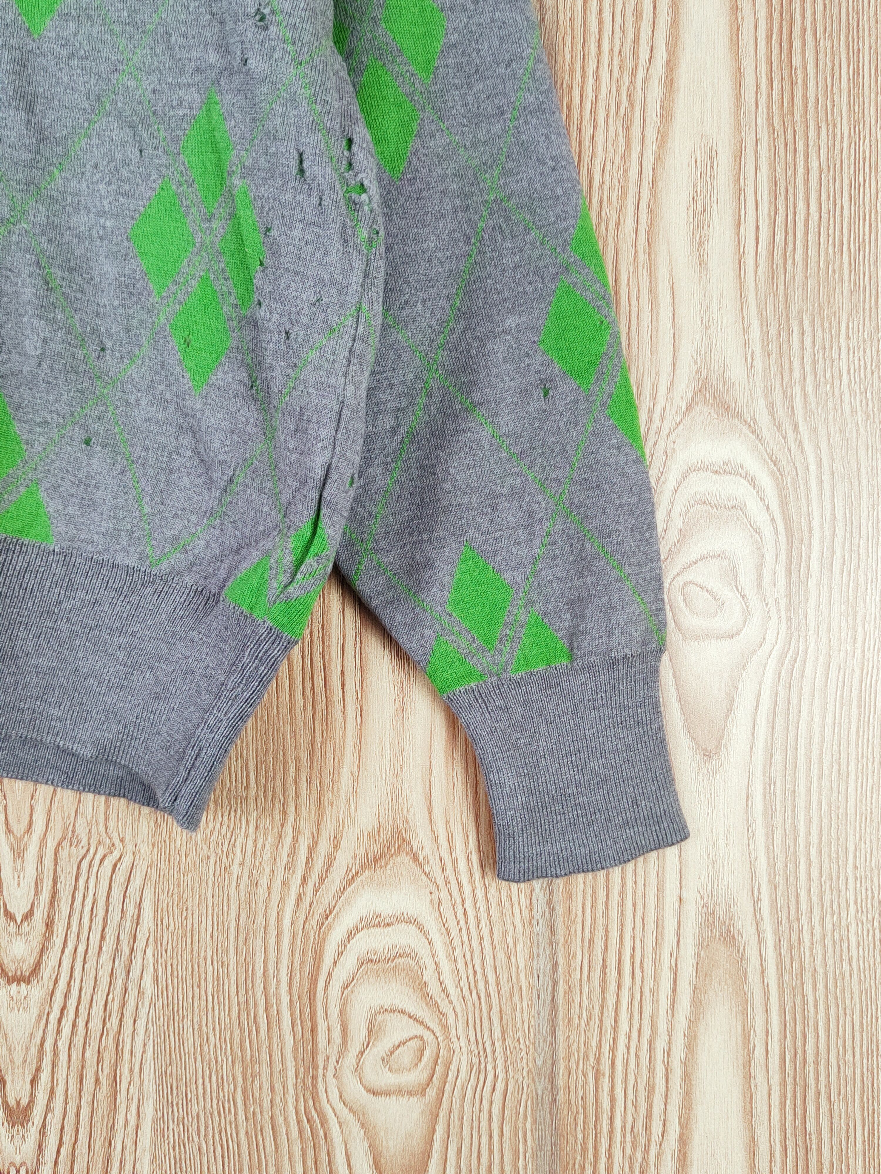 Christian Dior Monsieur Christian Dior Sports ripped Knitwear Sweatshirts #W740 Size S / US 4 / IT 40 - 9 Thumbnail