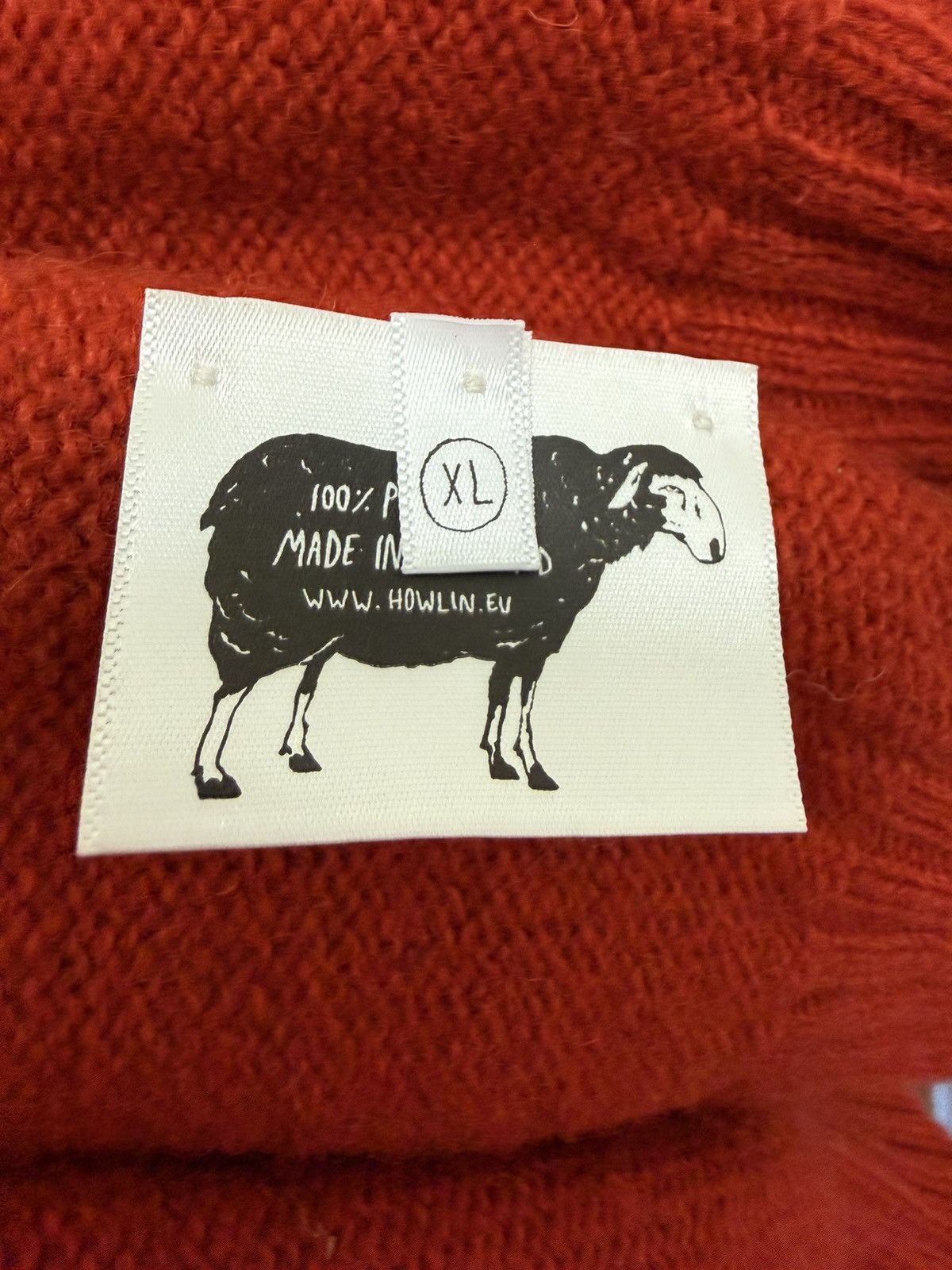 Howlin By Morrison Howlin by Morrison Shaggy Dog Sweater Red Orange Size XL Size US XL / EU 56 / 4 - 6 Thumbnail