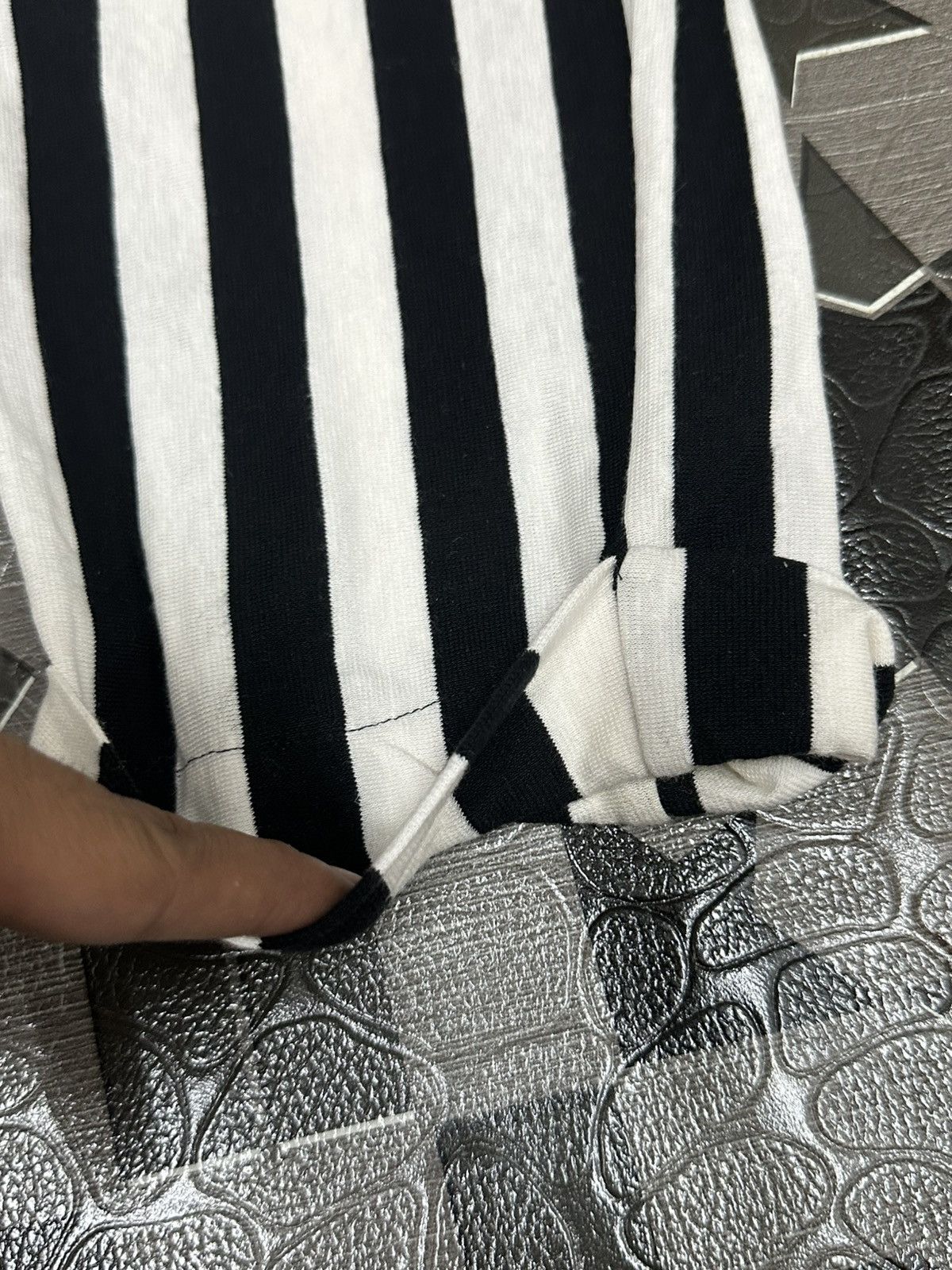 Hysteric Glamour Hysteric Glamour Stripe Prisoner Pants Size US 30 / EU 46 - 7 Thumbnail