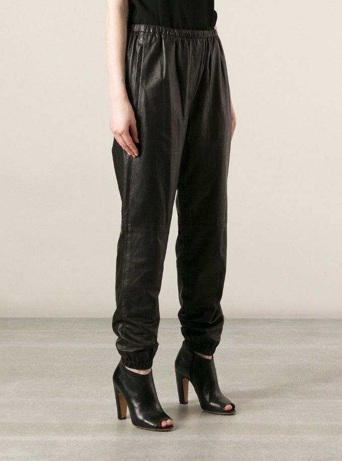 3.1 Phillip Lim 3.1 Phillip Lim Leather Sweatpants Size 25" / US 0 / IT 36 - 7 Thumbnail