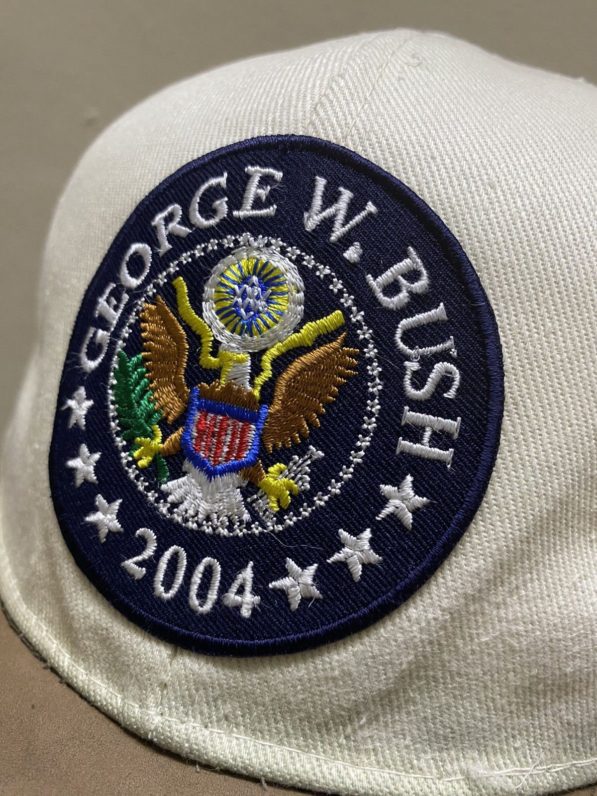 Vintage George Bush “2004 Campaign Hat Size ONE SIZE - 2 Thumbnail