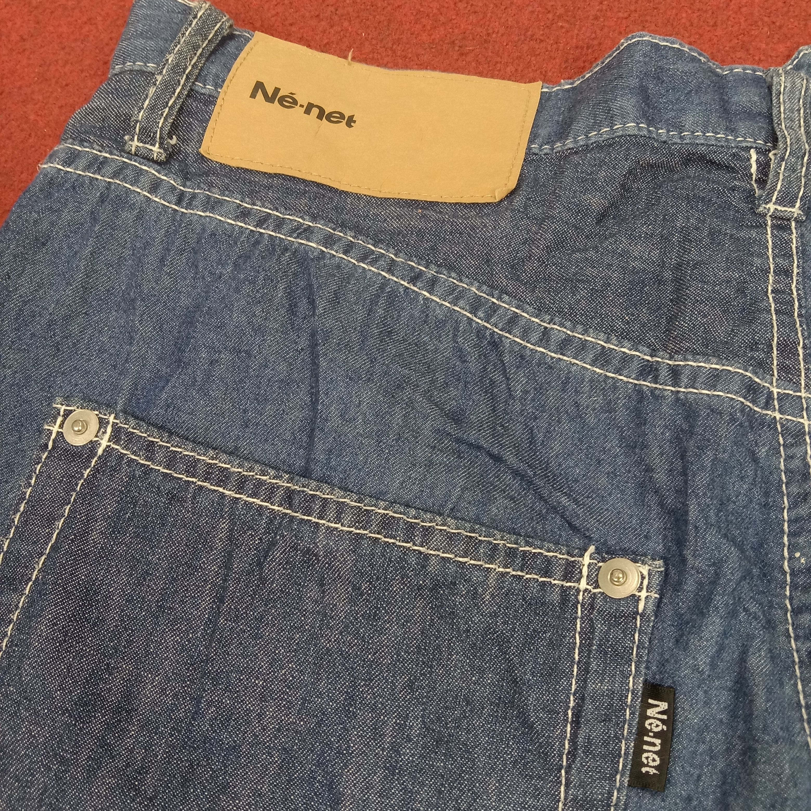 Issey Miyake × Ne-Net × Vintage Ne Net Fashion Design Style Japanese Designer Pants Size US 31 - 15 Thumbnail