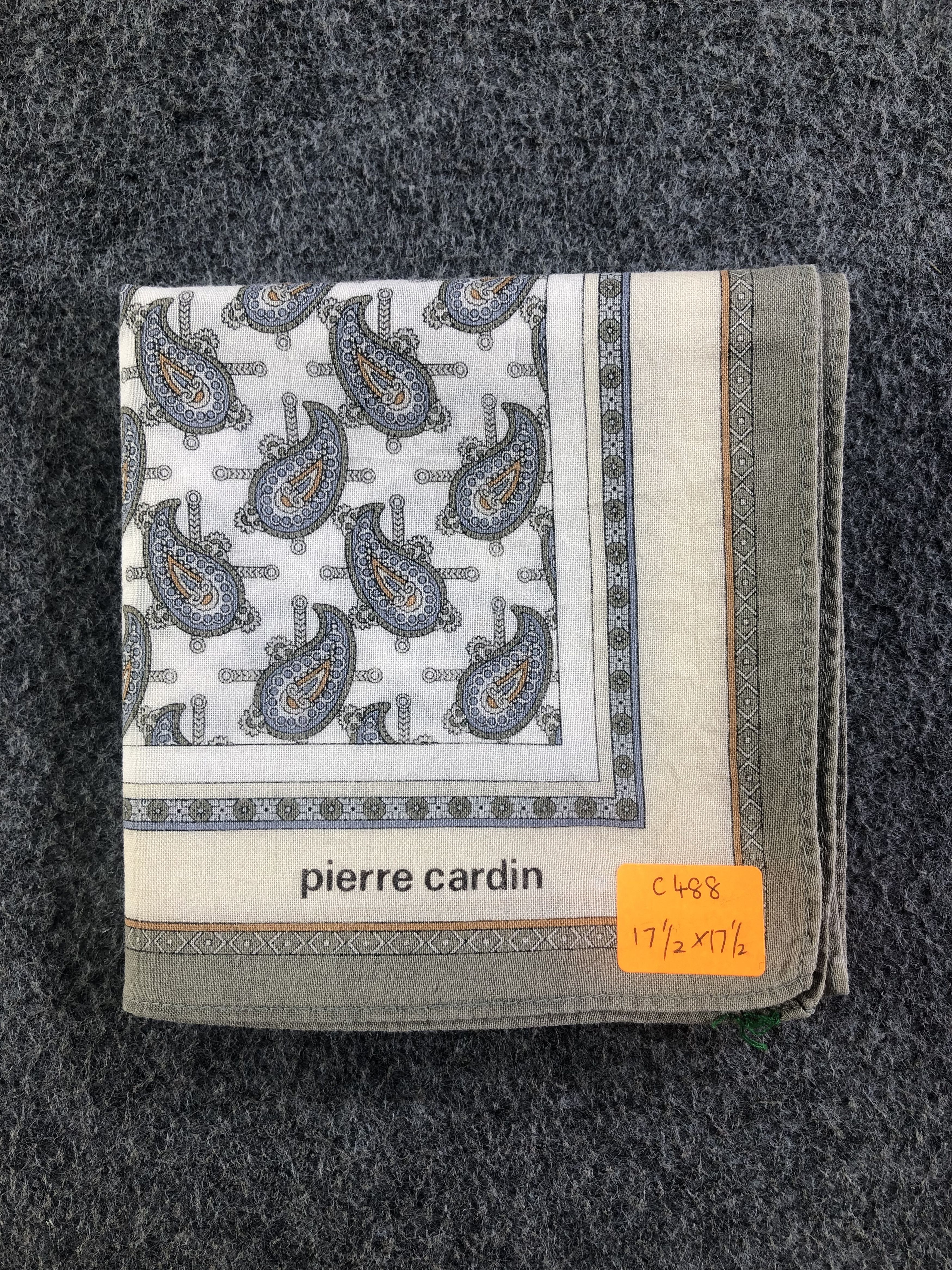 Pierre Cardin Pierre Cardin Handkerchief / Bandana / Neckerchief C488 Size ONE SIZE - 6 Thumbnail