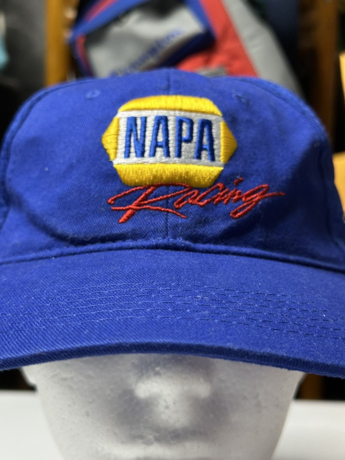 Vintage Vintage y2k Napa team blue racing hat. Size ONE SIZE - 2 Thumbnail