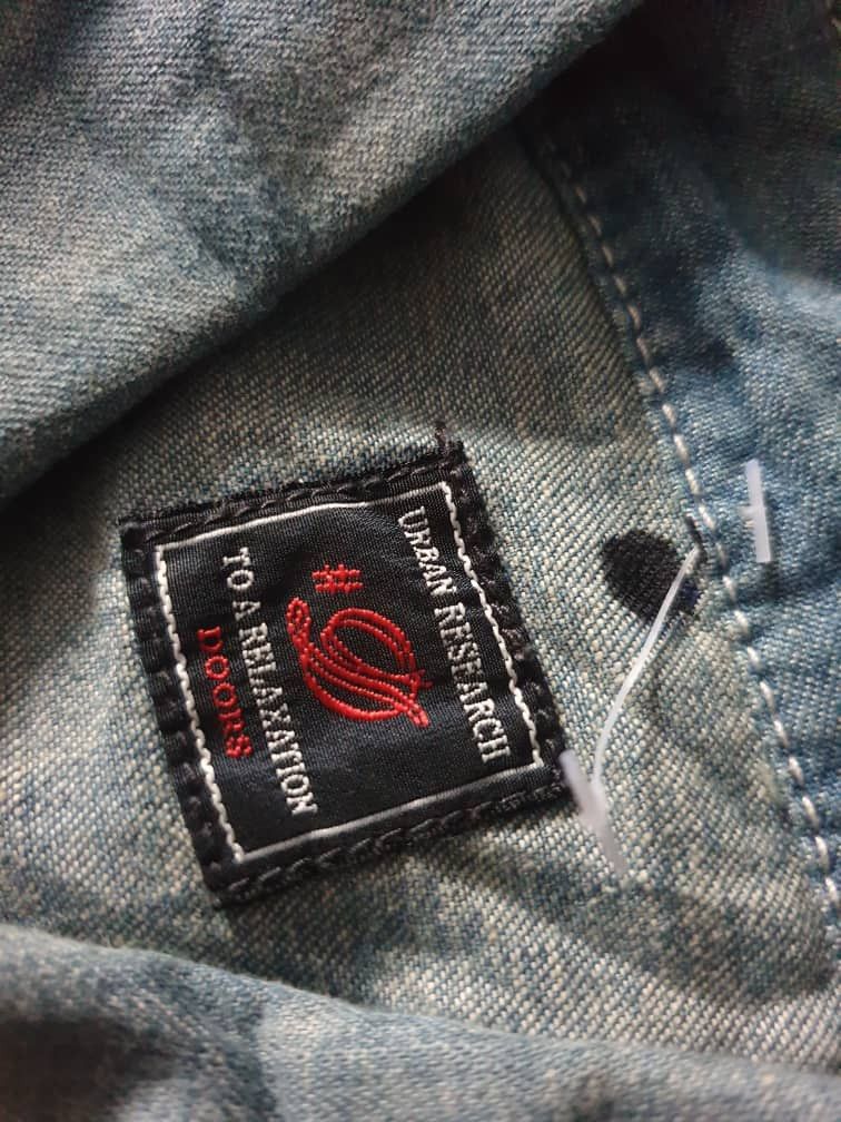 URBAN RESEARCH DOORS Urban research doors blue colour Western Shirt Size US M / EU 48-50 / 2 - 2 Thumbnail