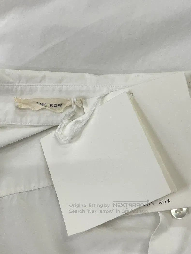 The Row The row size 2 White Long Sleeve Shirt Size M / US 6-8 / IT 42-44 - 3 Thumbnail