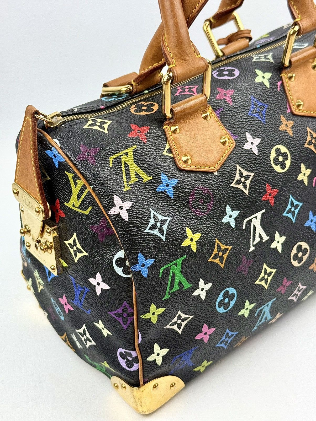 Louis Vuitton × Takashi Murakami Louis Vuitton - Murakami - 2003 - Multicolor - Speedy 30 Size ONE SIZE - 10 Thumbnail
