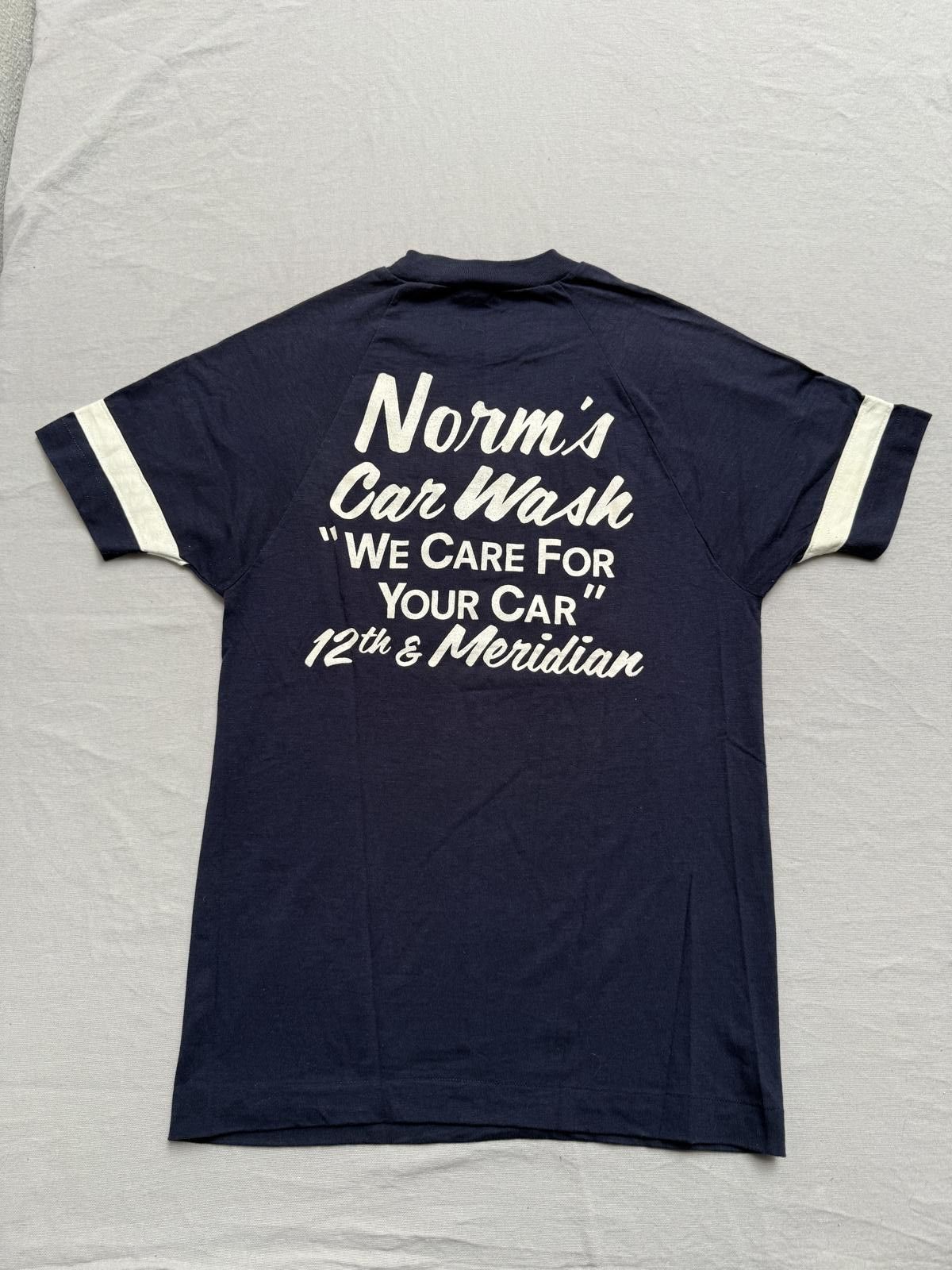 Champion VTG 70s Norm's Carwash - Washed by Norm 12th & Meridian L Size US L / EU 52-54 / 3 - 2 Thumbnail