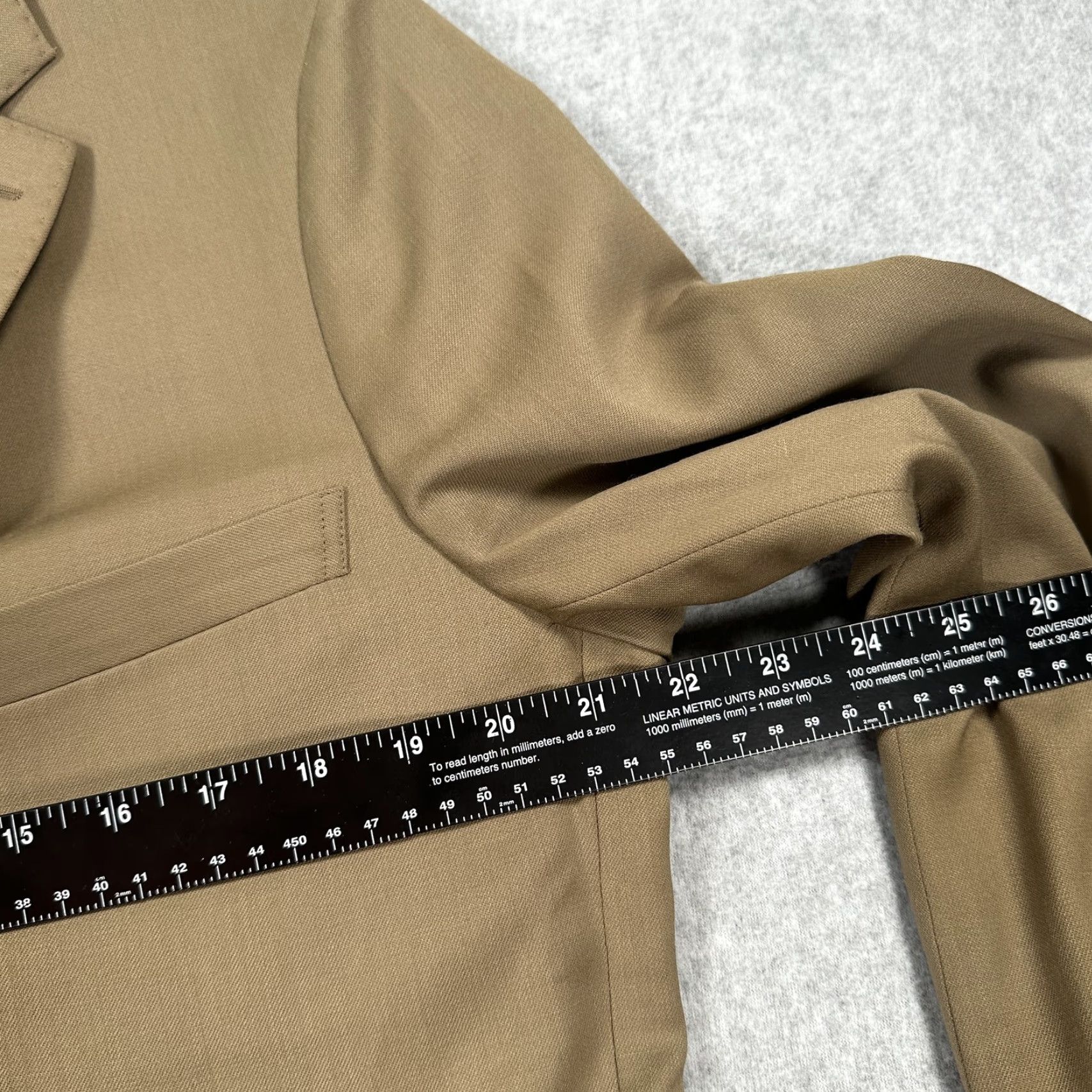 Vintage Wills Blazer Mens Medium Brown Classic Two Button Jacket Patch Pockets Casual Size 40R - 7 Thumbnail