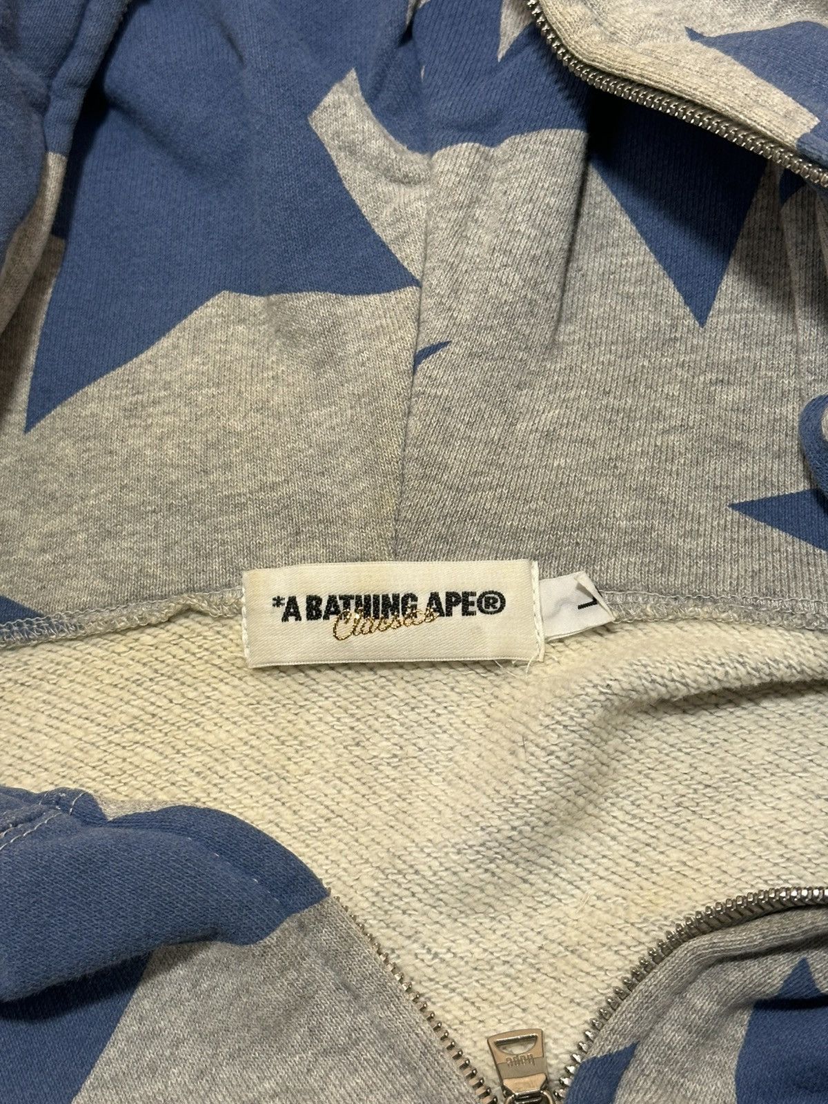 Bape BAPE STA Pattern Full Zip Hoodie. Size US L / EU 52-54 / 3 - 9 Thumbnail