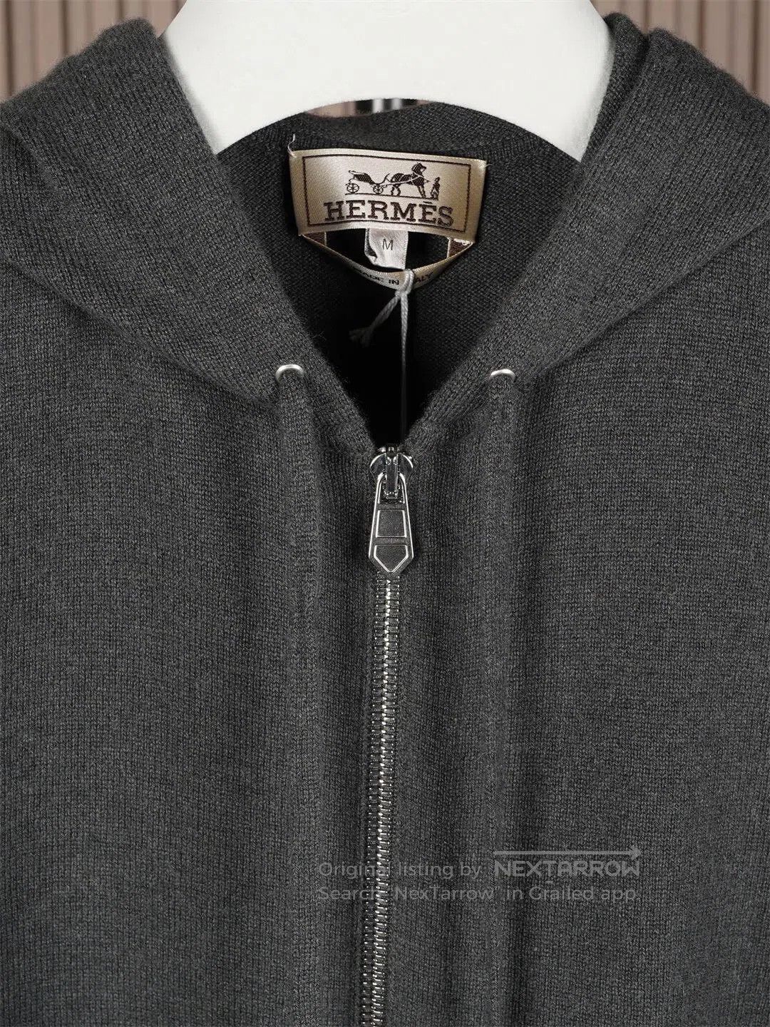 Hermes Hermes Men's Hooded Cashmere Jacket. Size US M / EU 48-50 / 2 - 5 Thumbnail