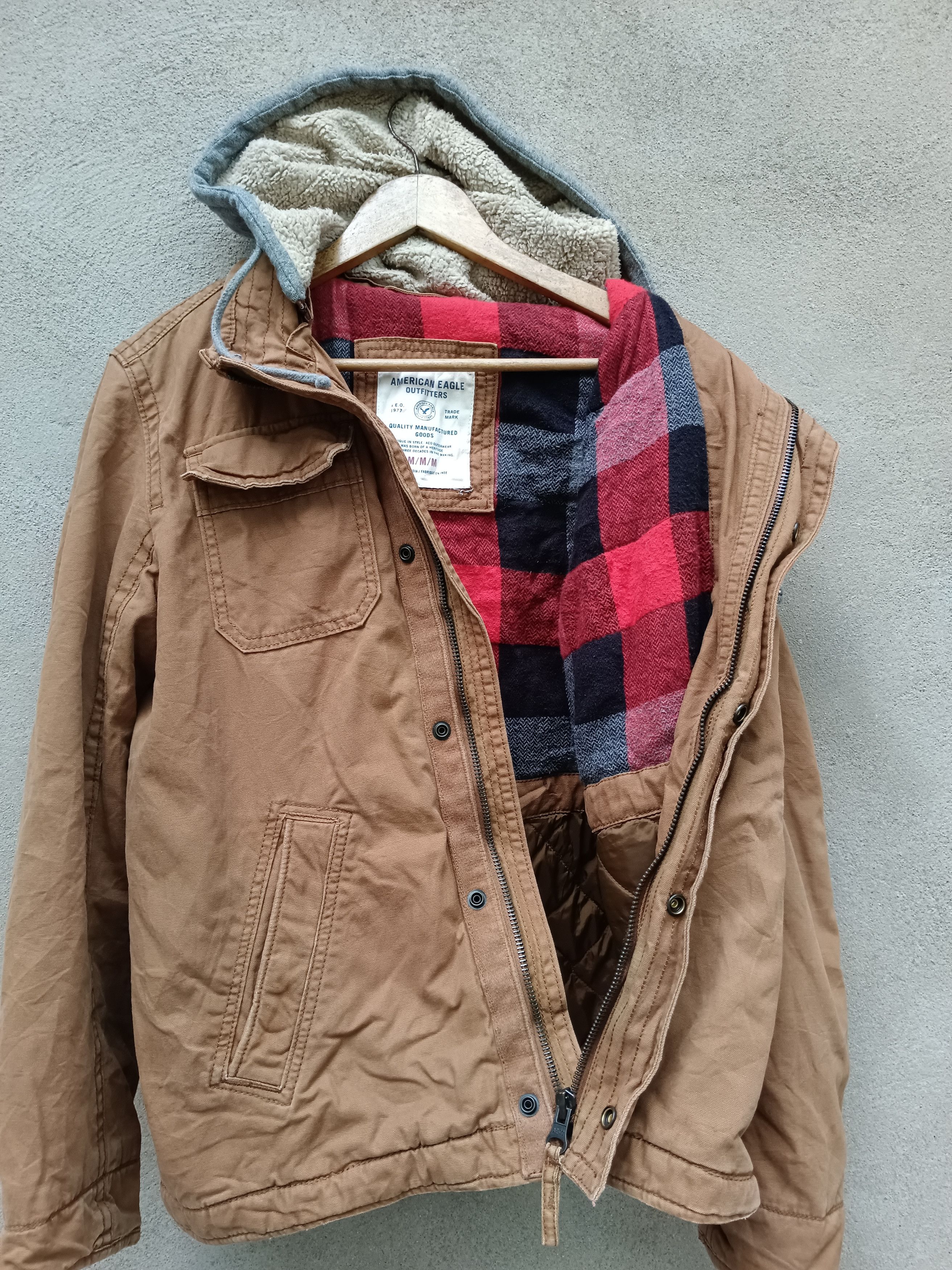 14th Addiction × Carhartt × Le Grande Bleu (L.G.B.) Vintage American Eagle Outfitters Jacket Size US M / EU 48-50 / 2 - 3 Thumbnail