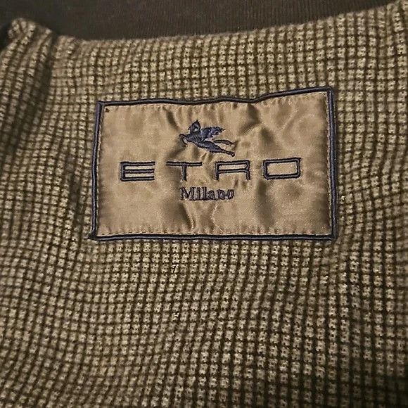 Etro Green Utility Jacket / Coat Size US S / EU 44-46 / 1 - 5 Thumbnail