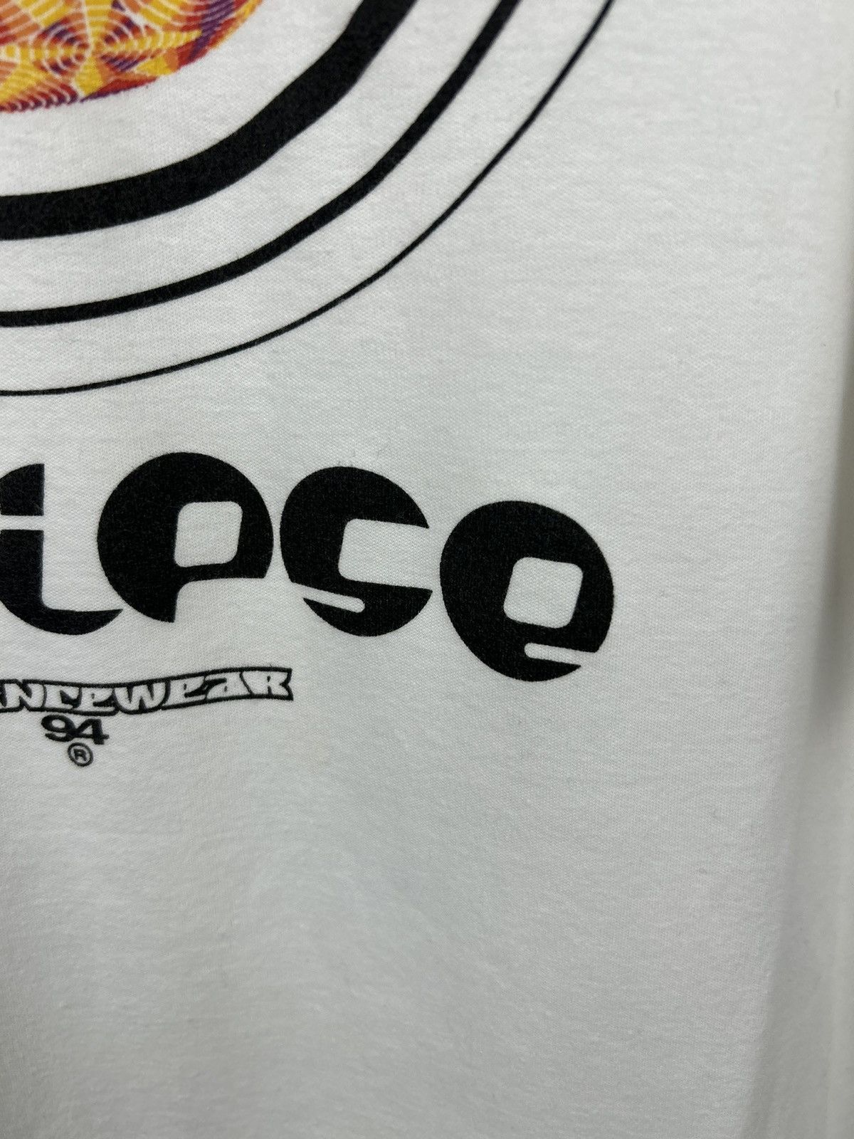 Vintage Vintage 90s Eclipse France Wear 1994 T shirt Gazebo Blue Size US XL / EU 56 / 4 - 11 Thumbnail