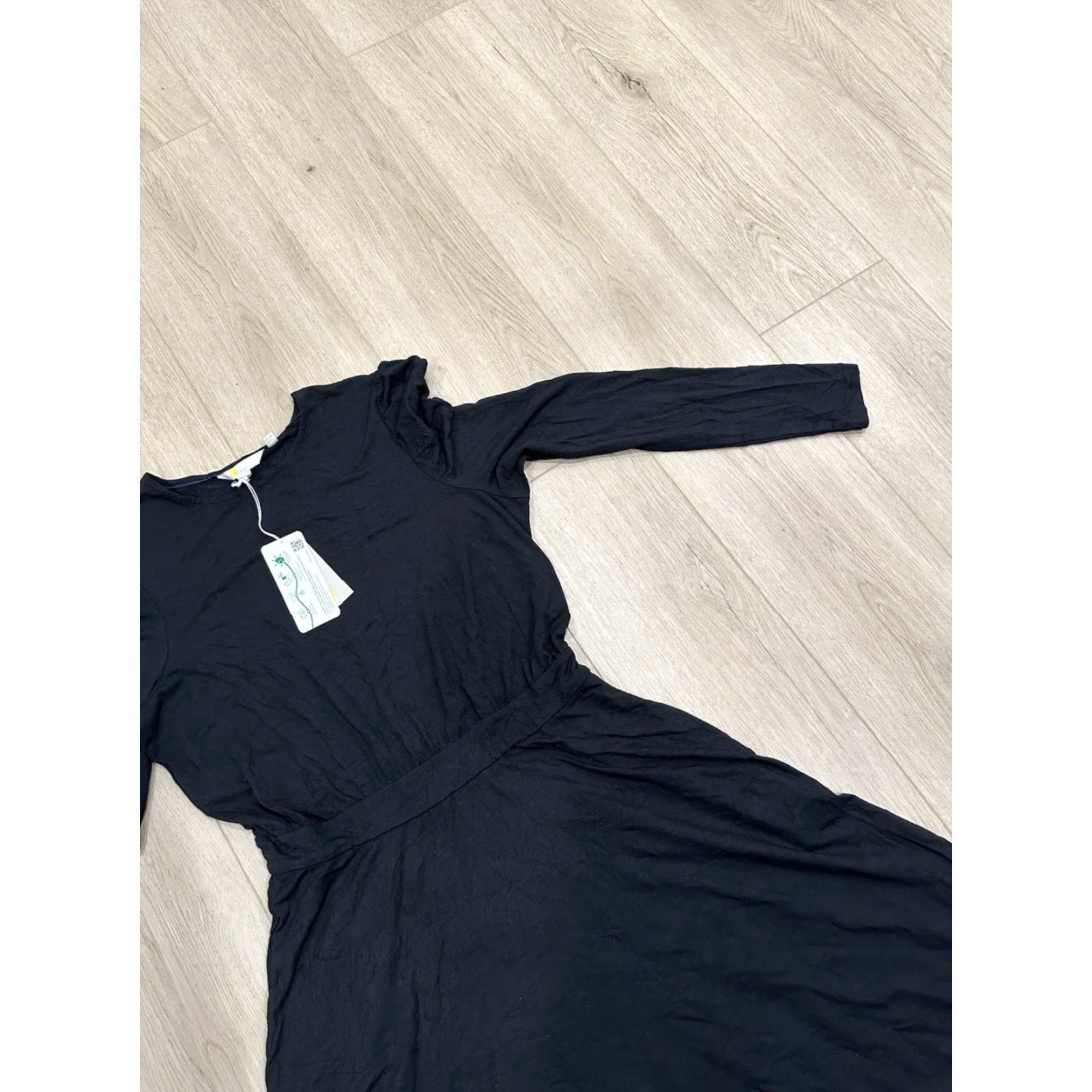 Boden Boden Dress 8 Tall Black NWT L Casual Cotton 100% Womens Size M / US 6-8 / IT 42-44 - 4 Thumbnail