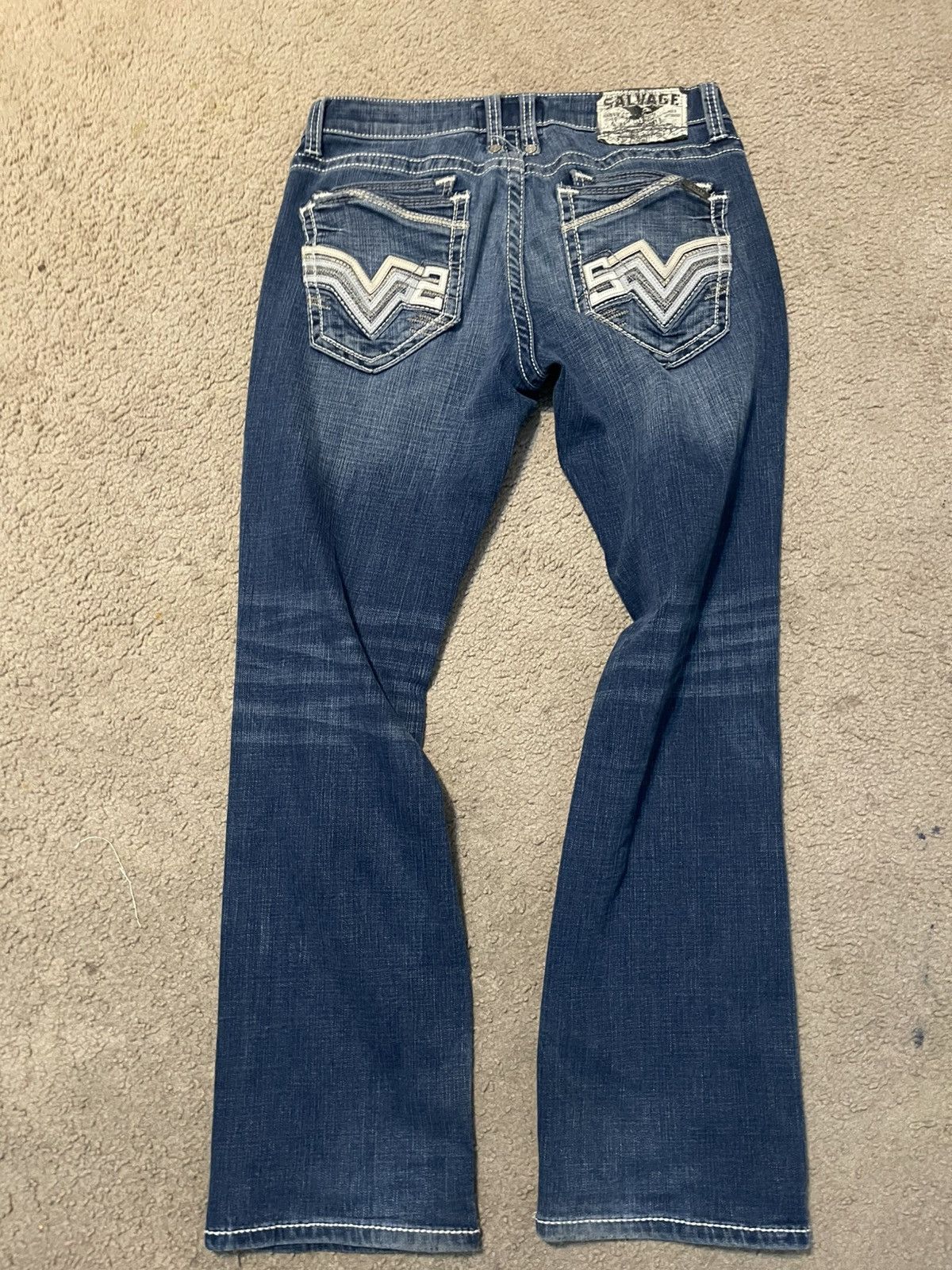 Other Salvage bootcut jeans Size US 32 / EU 48 - 3 Thumbnail