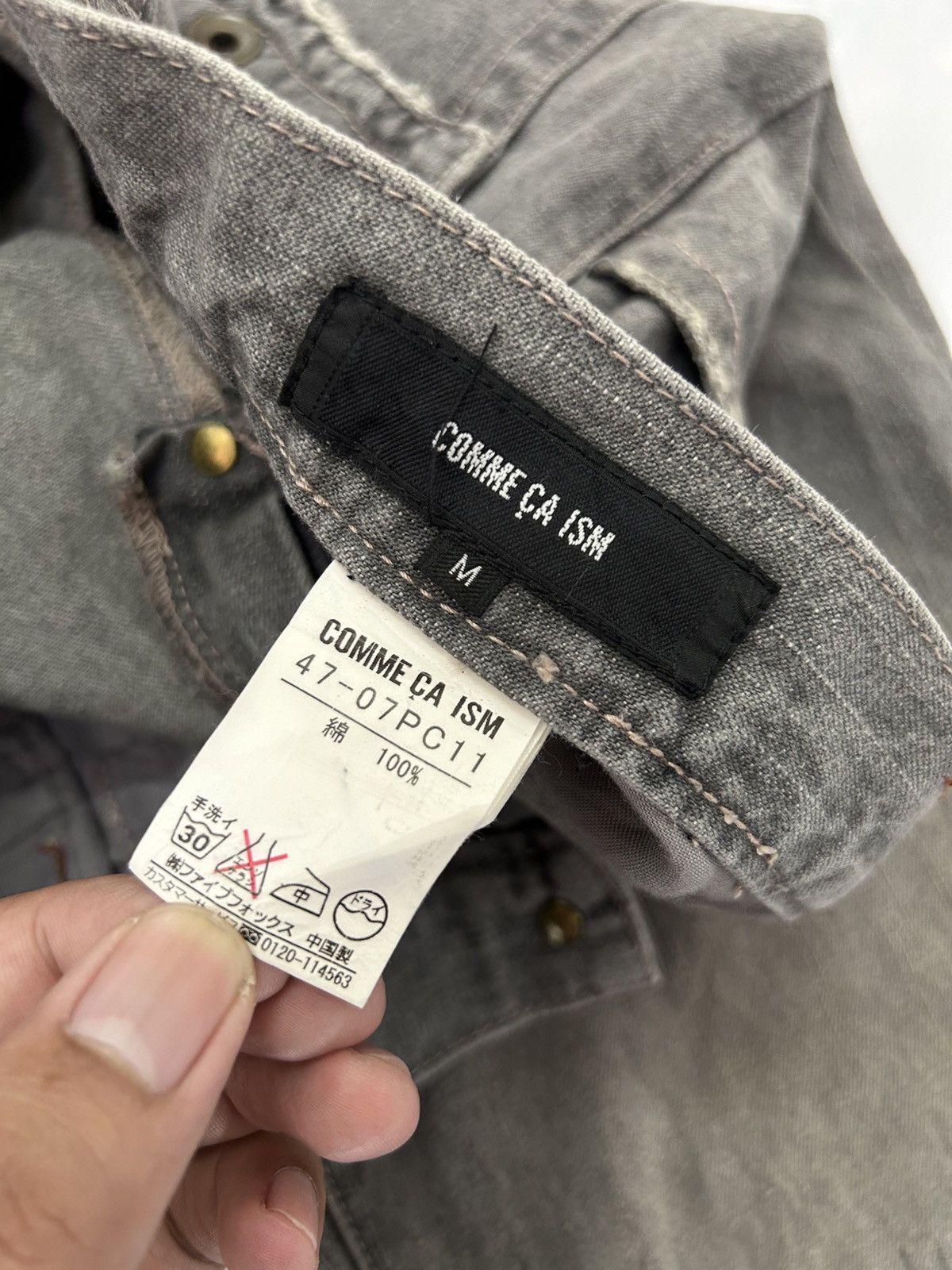 Comme Ca Ism × Japanese Brand × Vintage Vintage COMME CA ISM Distressed Jeans Regular Fits Denim Size US 31 - 12 Thumbnail