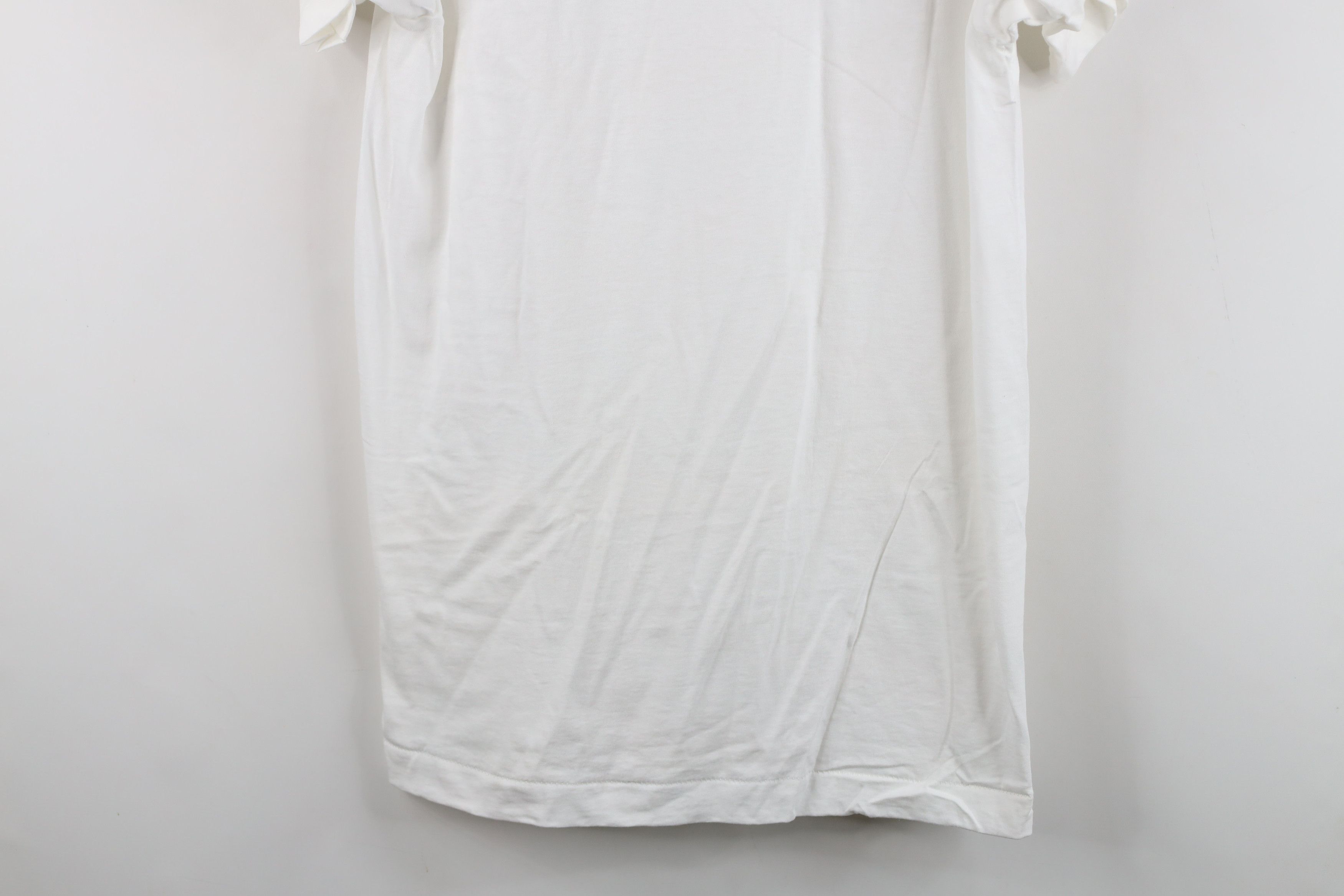 Vintage Vintage 90s Streetwear Cotton Short Sleeve T-Shirt White USA Size US M / EU 48-50 / 2 - 3 Thumbnail