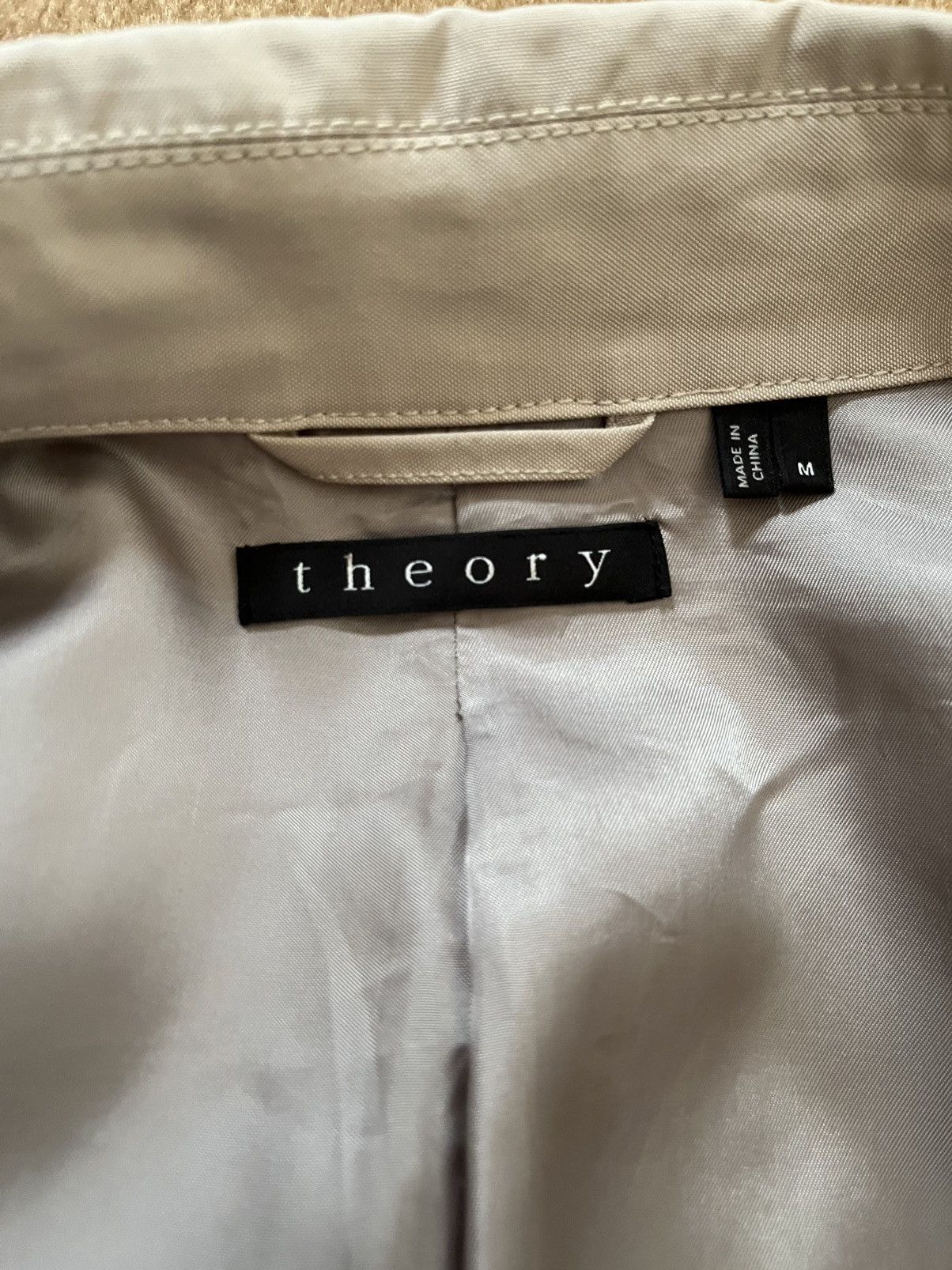 Theory Theory Twill Trench Coat Size US M / EU 48-50 / 2 - 5 Thumbnail
