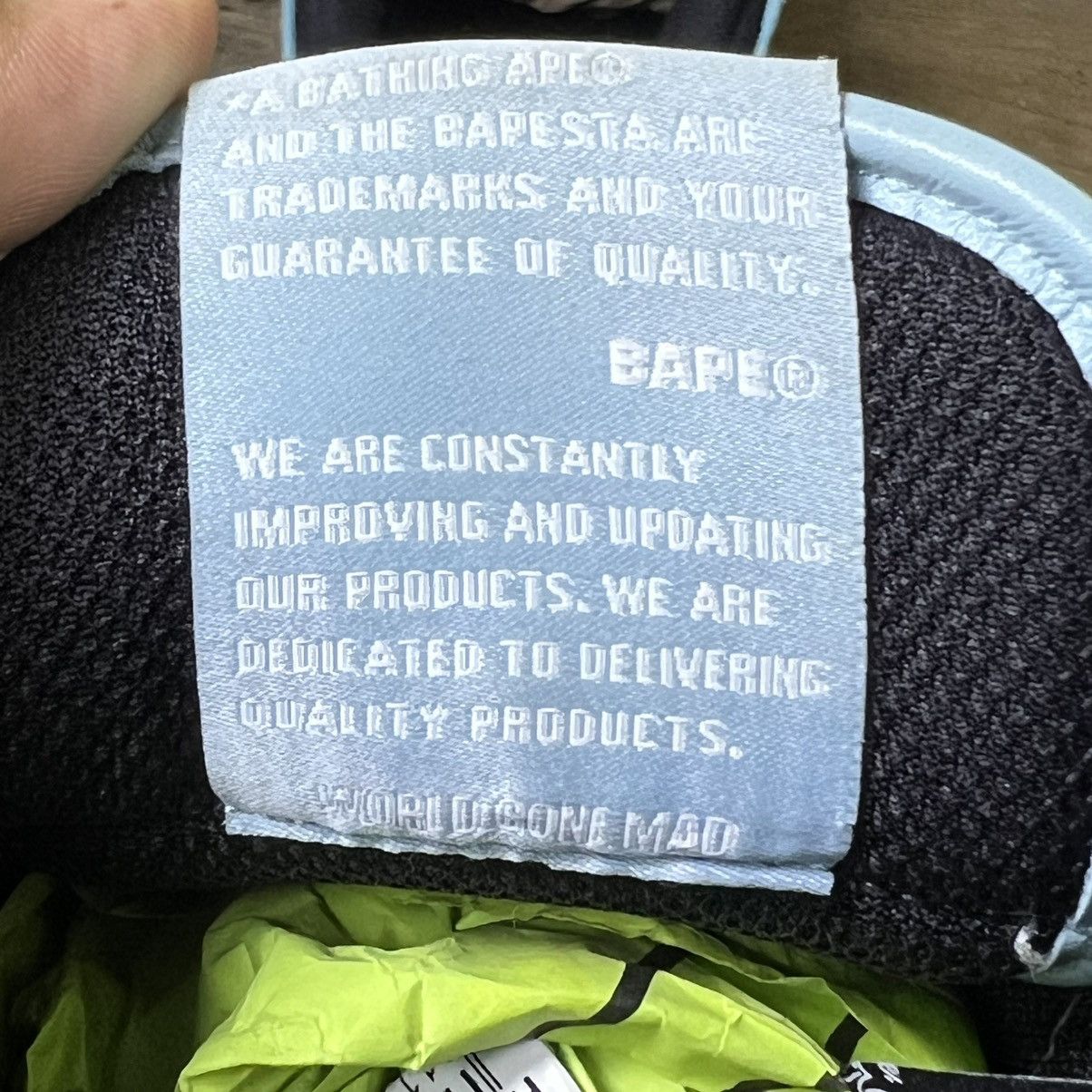 Bape BAPE SK8 STA #6 "Blue Green" (Sax/Mint) Size US 10 / EU 43 - 12 Thumbnail