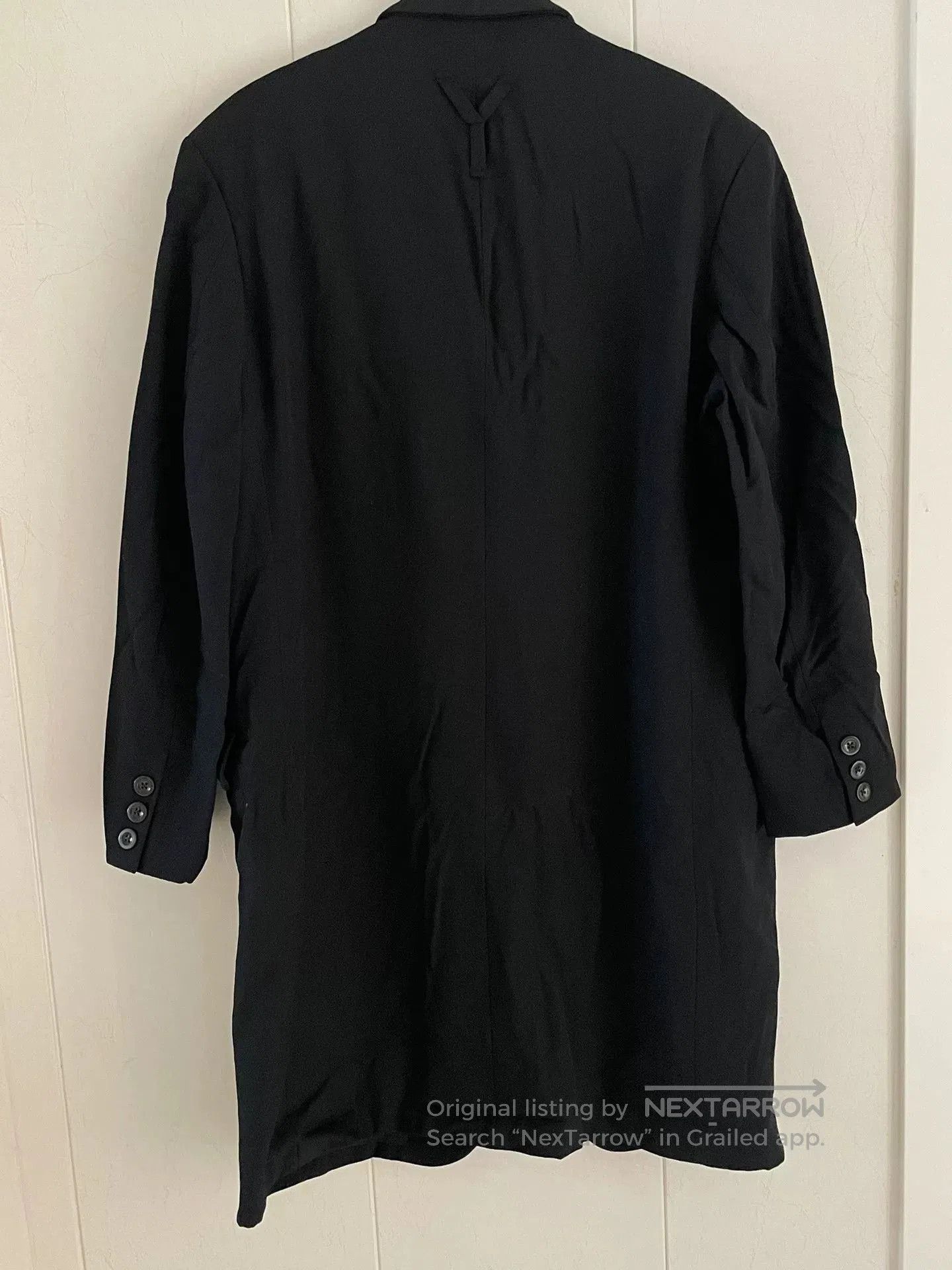 Yohji Yamamoto Pour Homme 04AW Wool Coat.