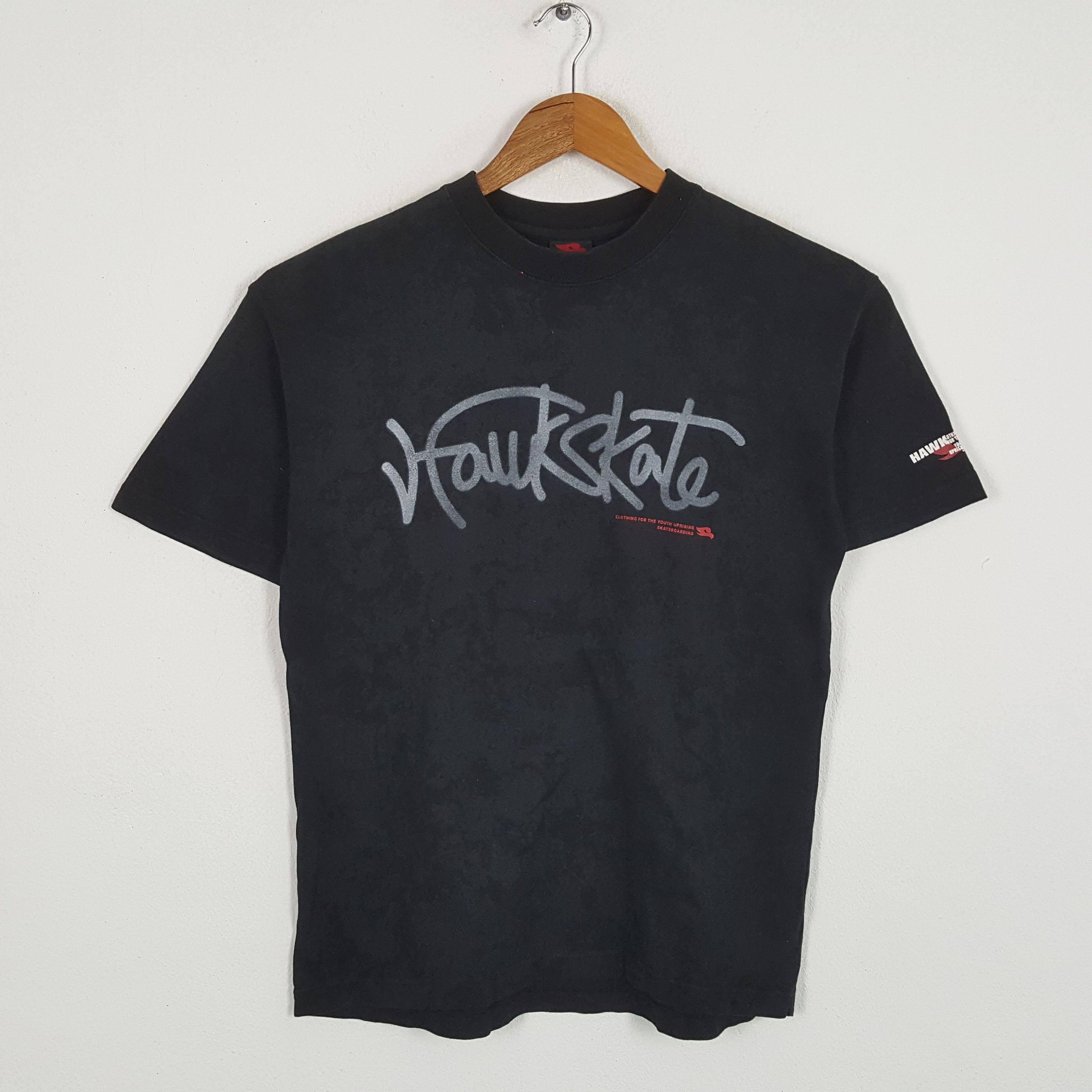 Tony Hawk × Vintage Vintage HAWK SKATE American Skateboard Streetwear T-Shirt Size US L / EU 52-54 / 3 - 1 Thumbnail