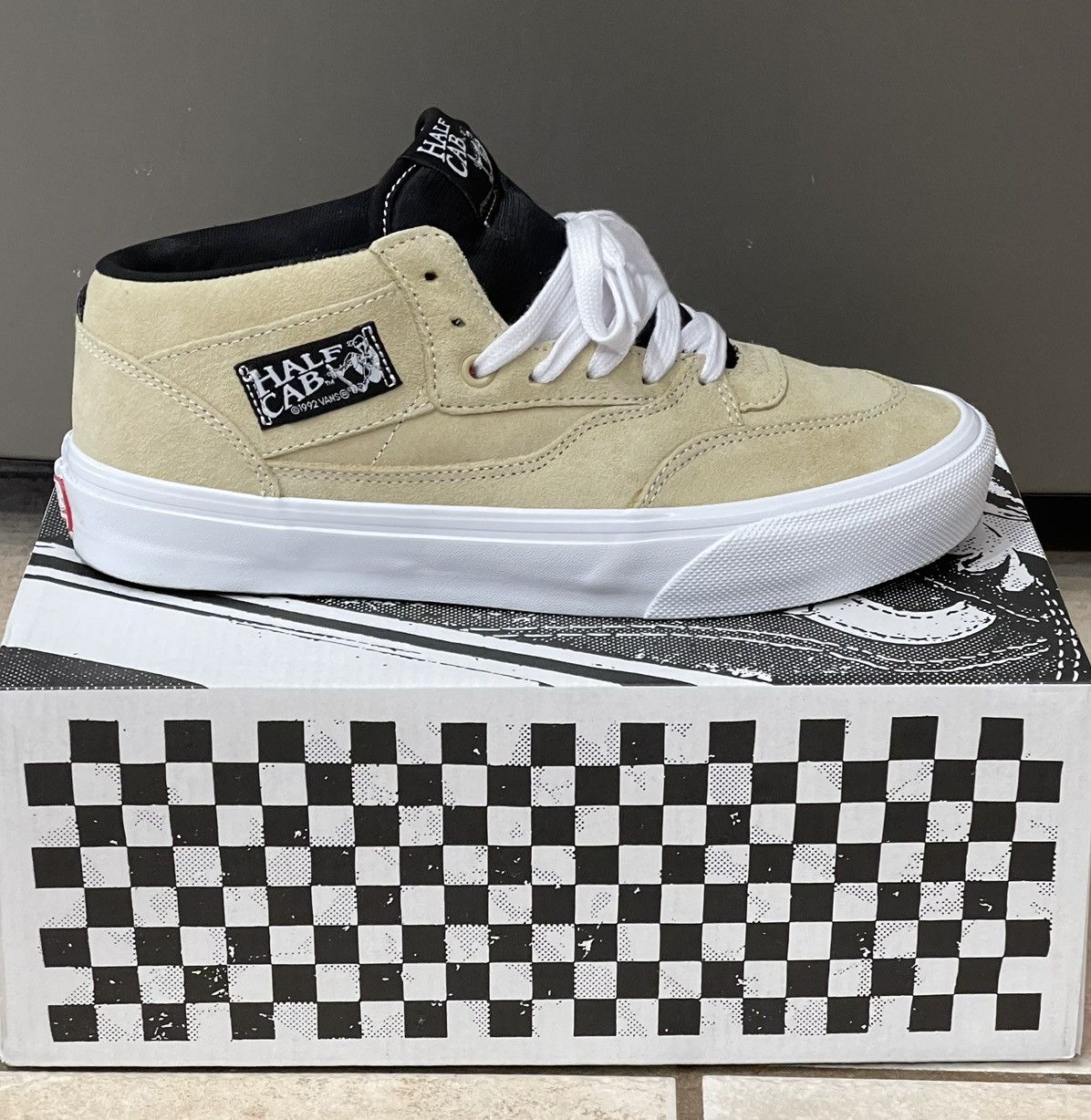 Vans shops half cab tan