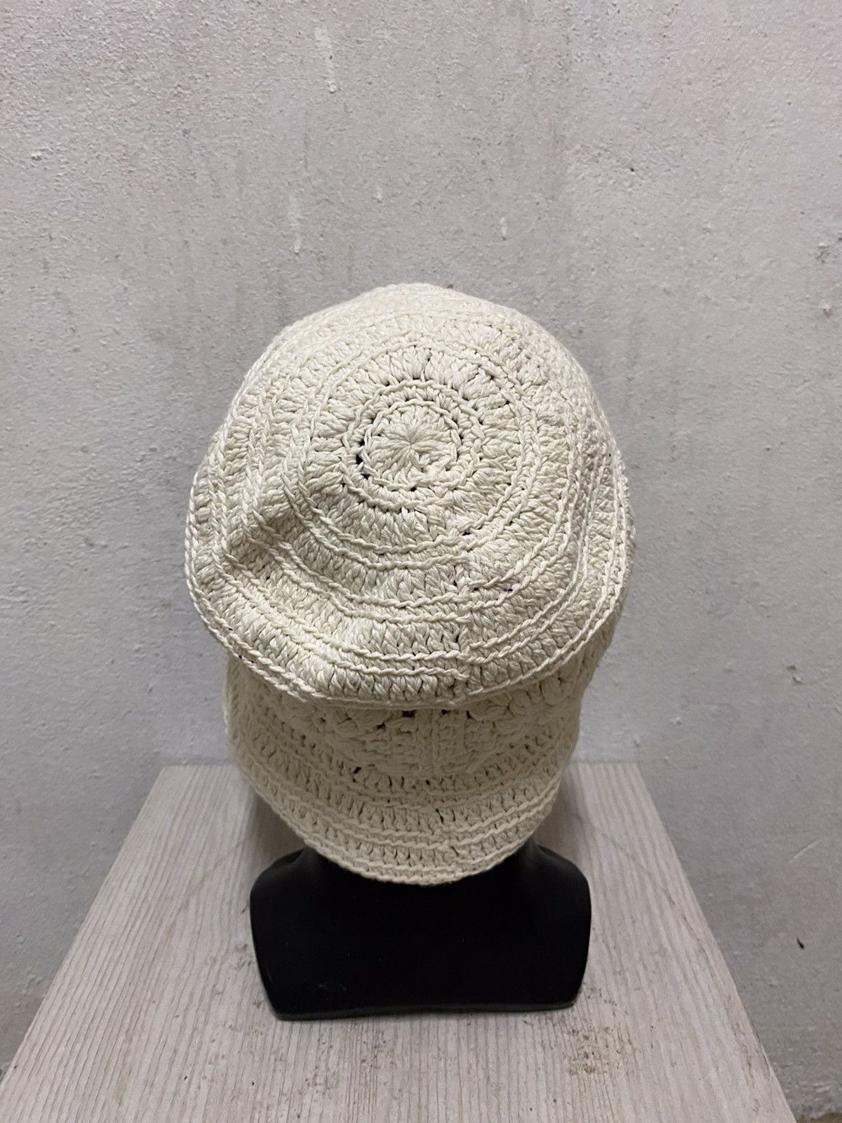 Japanese Brand Estàà Crochet Hat Size ONE SIZE - 4 Thumbnail
