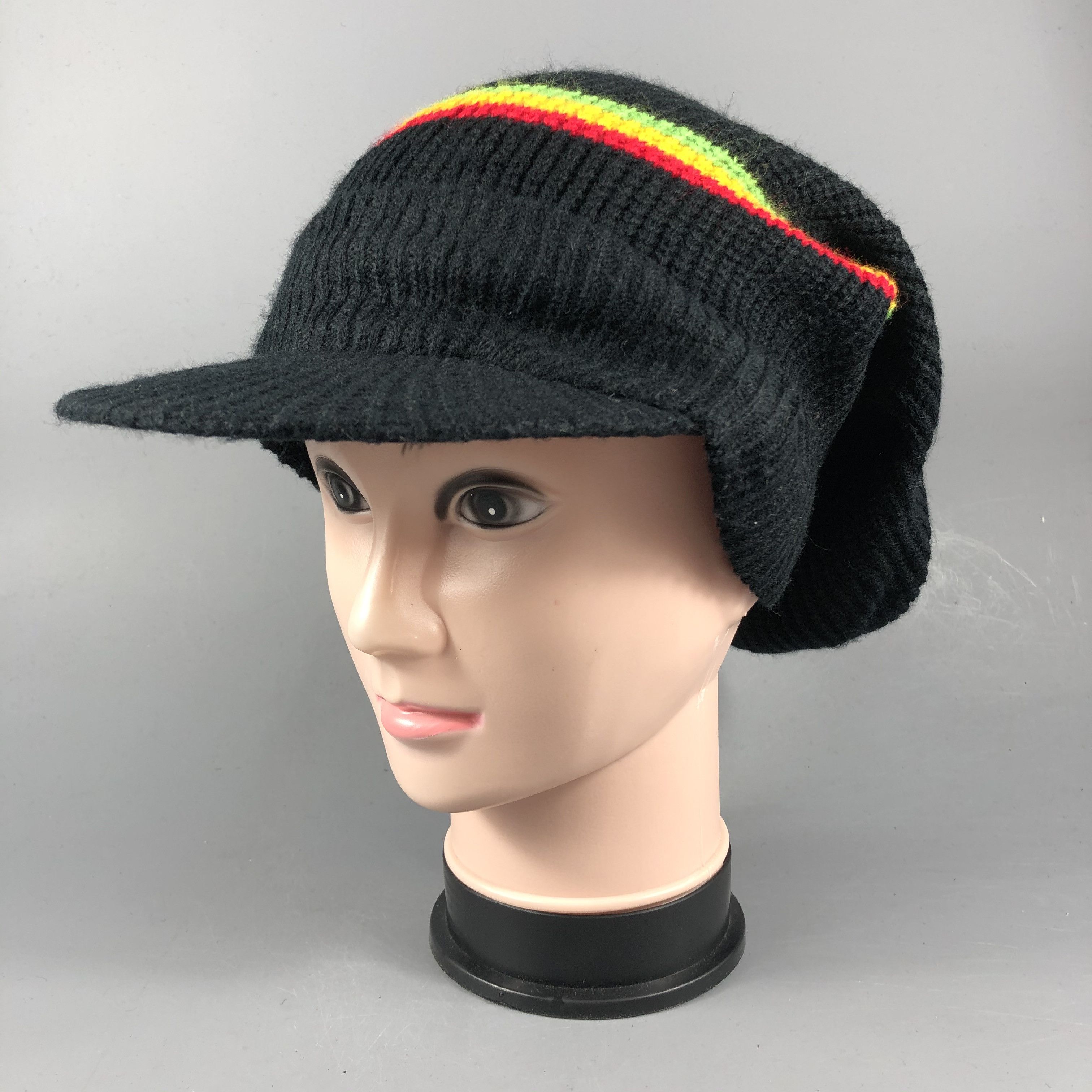 Japanese Brand Crochet Cap Knit Beanie Size ONE SIZE - 2 Thumbnail