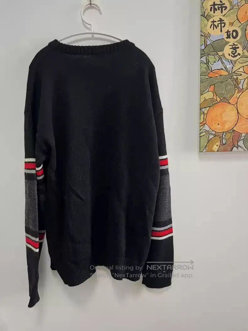 Saint Laurent Paris Saint Laurent Paris Dinosaur Knitted Sweater. Size US XL / EU 56 / 4 - 2 Thumbnail