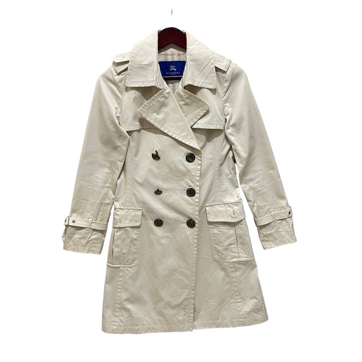 Burberry × Burberry Prorsum × Designer Burberry Blue Label Trench Coat Size S / US 4 / IT 40 - 1 Thumbnail