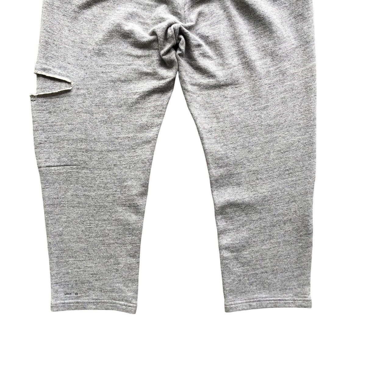 Number (N)ine × Undercover Vintage UNDERCOVER heathered with heat cut pocket sweatpant Size US 31 - 7 Thumbnail