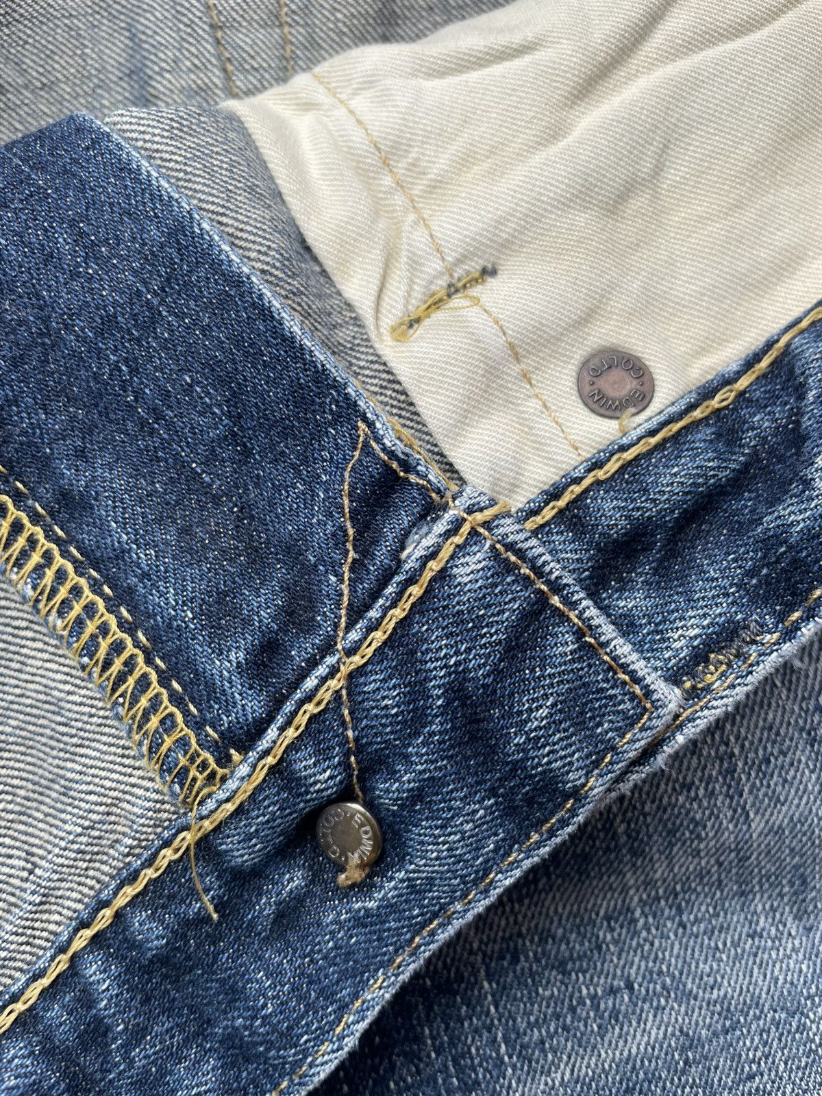 Edwin Vintage Edwin 505ZX Selvedge Denim Size US 34 / EU 50 - 19 Thumbnail