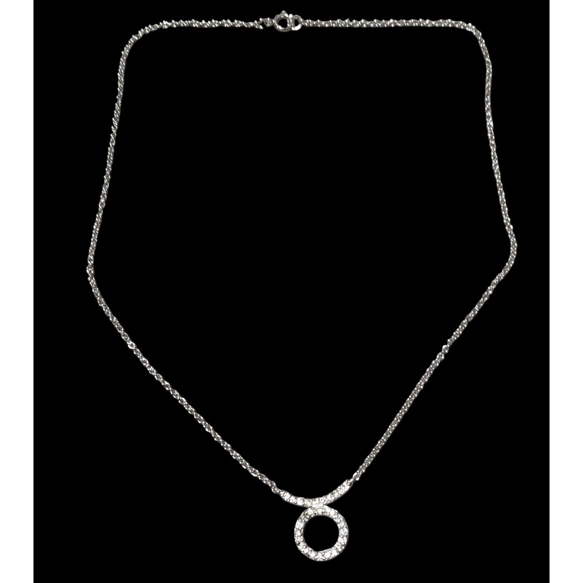 Other Sterling Silver Gemmed Taurus Pendant Necklace Size ONE SIZE - 5 Thumbnail