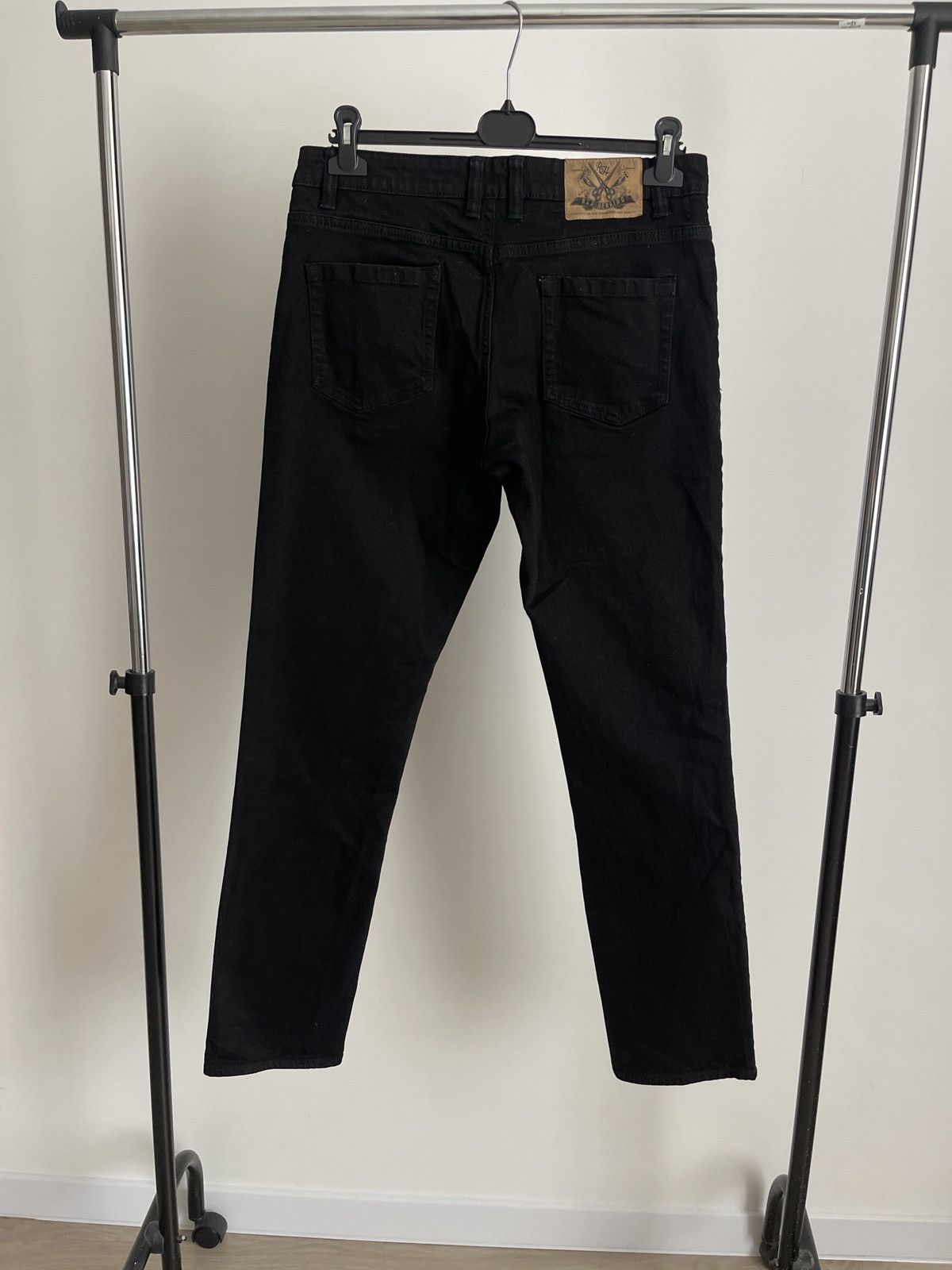 Vintage Red herring mens jeans black denim W34 Size US 34 / EU 50 - 4 Thumbnail