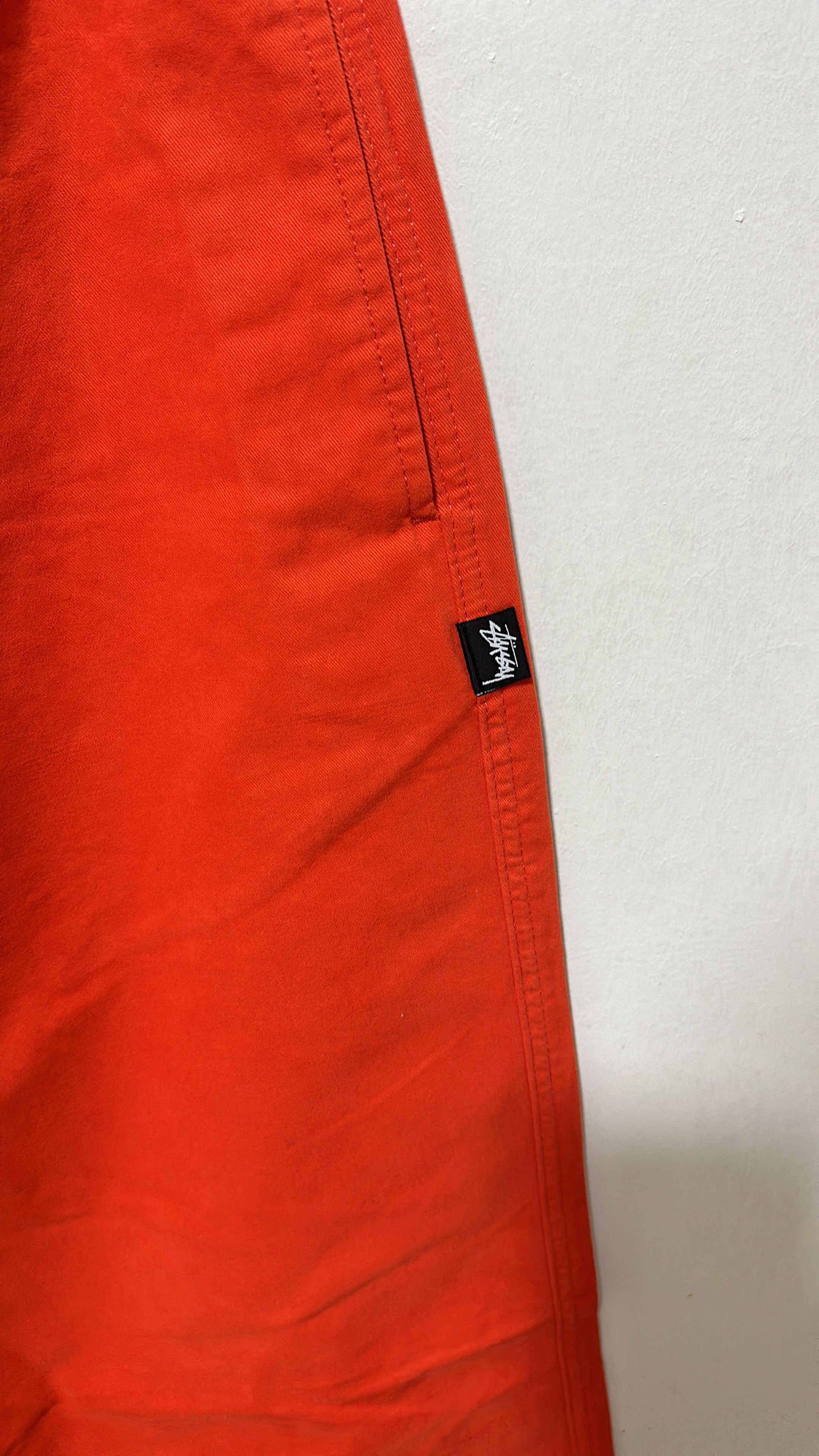 Stussy Stussy Beach Pant Red Size XLarge Size US 36 / EU 52 - 3 Thumbnail