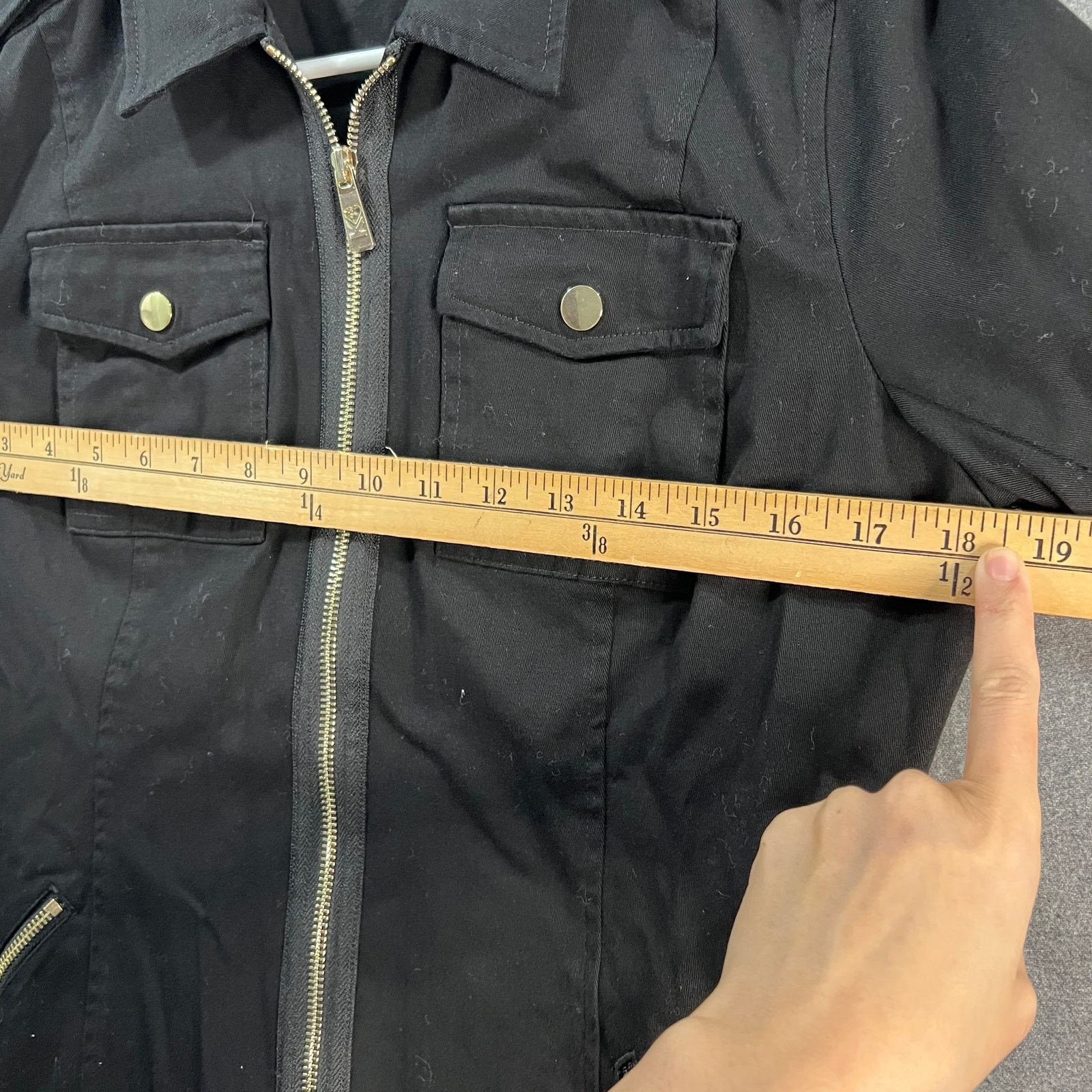 Other Belle by Kim Gravel Military Jacket Black Color Size X-Small Size XS / US 0-2 / IT 36-38 - 5 Thumbnail
