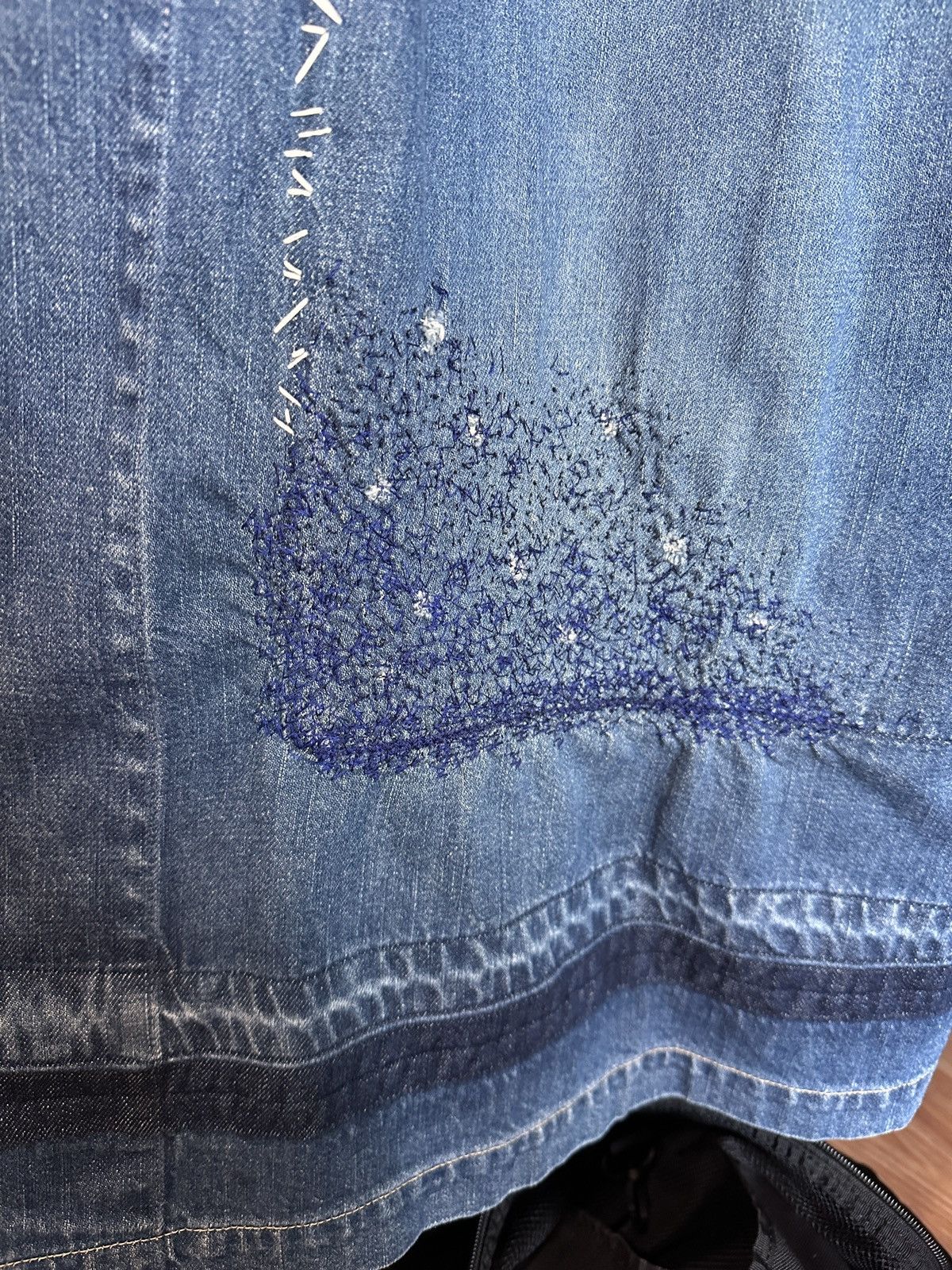 Kapital 11.5Oz Denim Dragging Coat (Journey Remake) K1910LJ123 Size US L / EU 52-54 / 3 - 3 Thumbnail