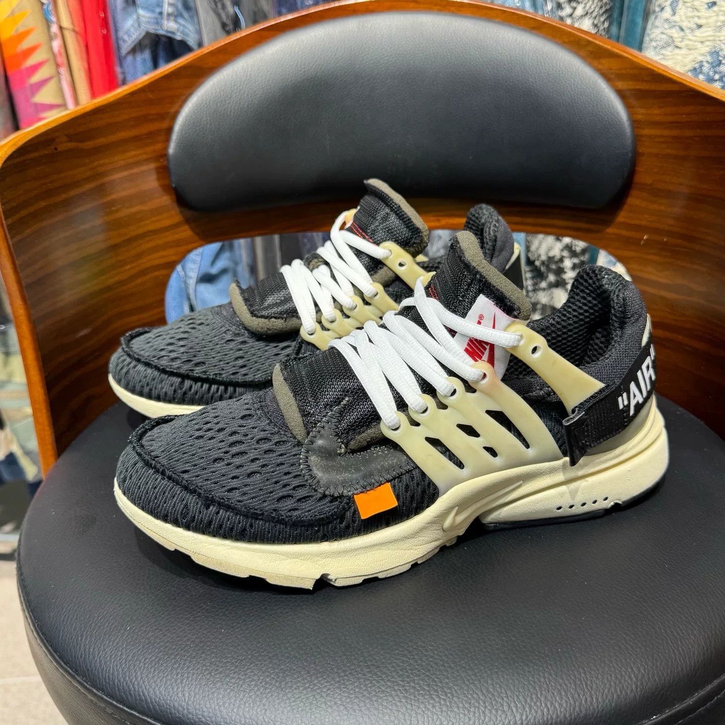 Off-White Off-White Black Lowtop Sneakers 40 Men Size US 7.5 / EU 40-41 - 1 Thumbnail