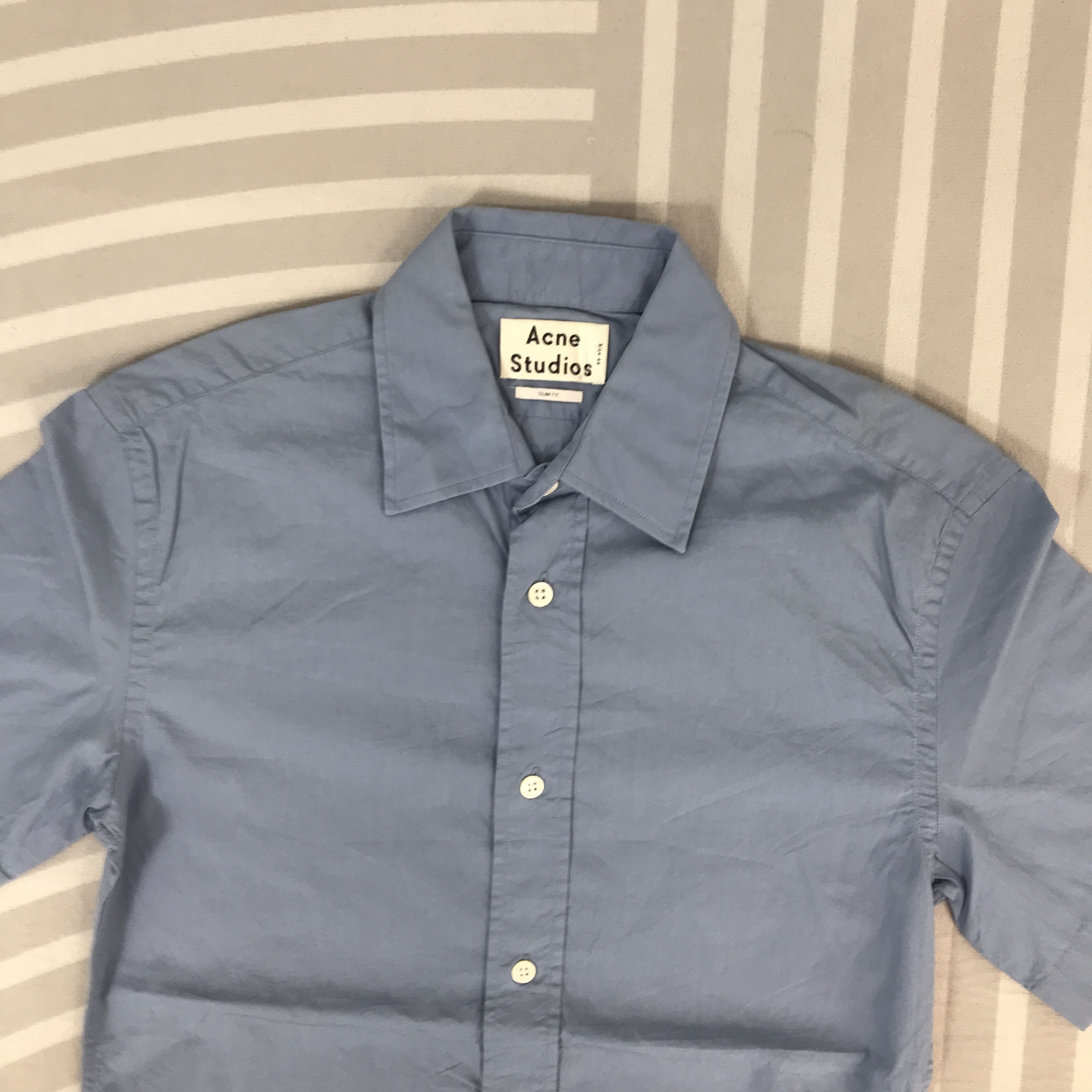 Acne Studios Vintage Acne Studios button Up Shirts slim fit design Size US M / EU 48-50 / 2 - 2 Thumbnail