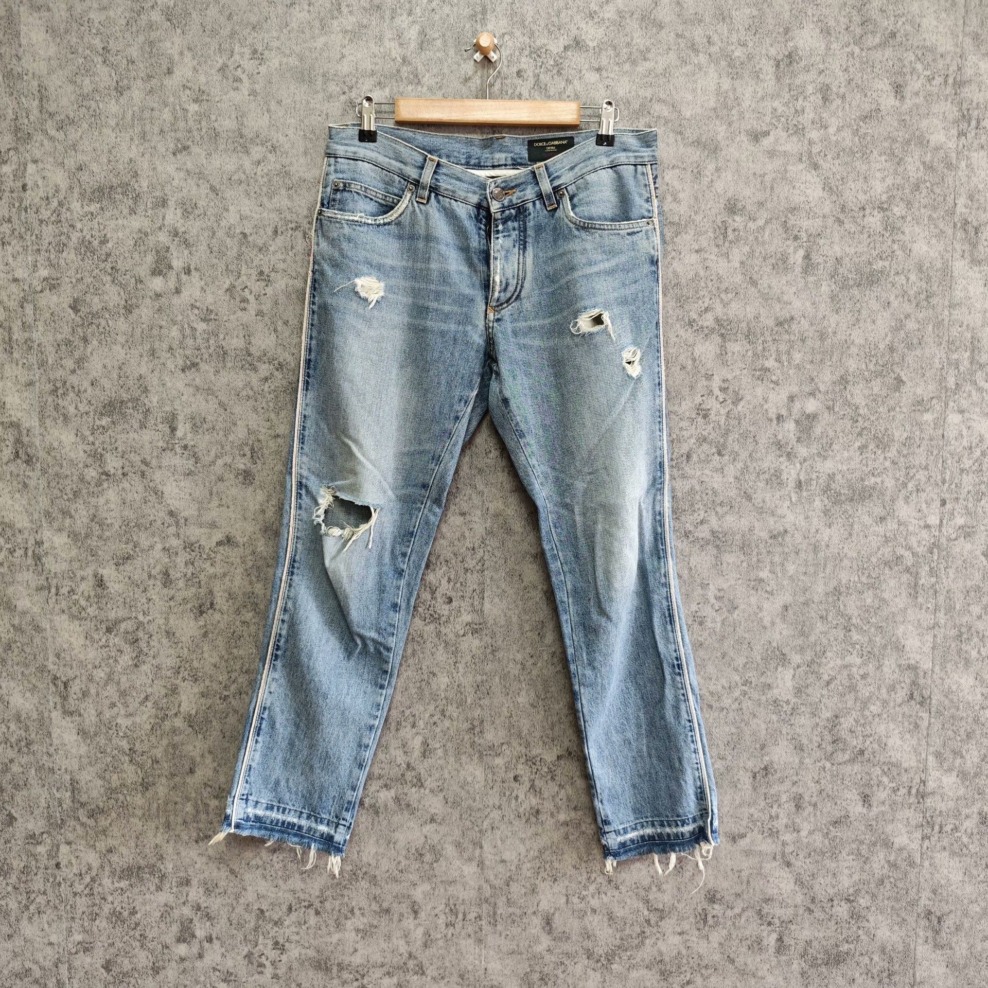 Dolce & Gabbana Dolce & Gabbana Denim Denim Jeans 30 Men Size US 30 / EU 46 - 1 Thumbnail