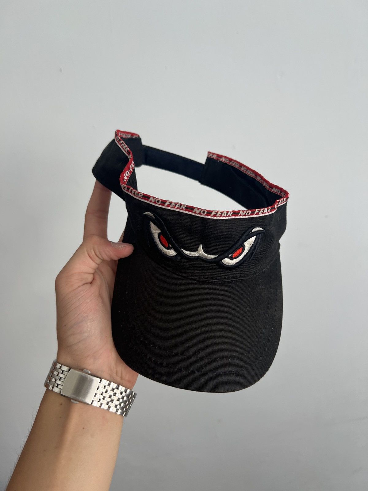 No Fear Vintage No Fear Big Eyes Logo Cap Size ONE SIZE - 2 Thumbnail