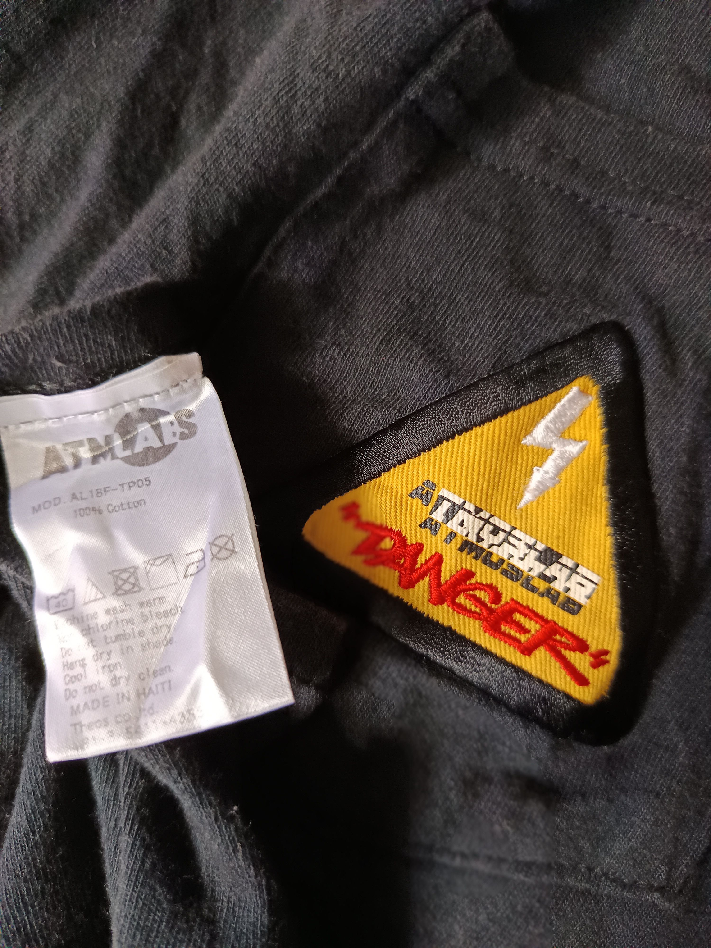 Japanese Brand × atmos Atmos lab danger ⚡ tee Size US M / EU 48-50 / 2 - 4 Thumbnail