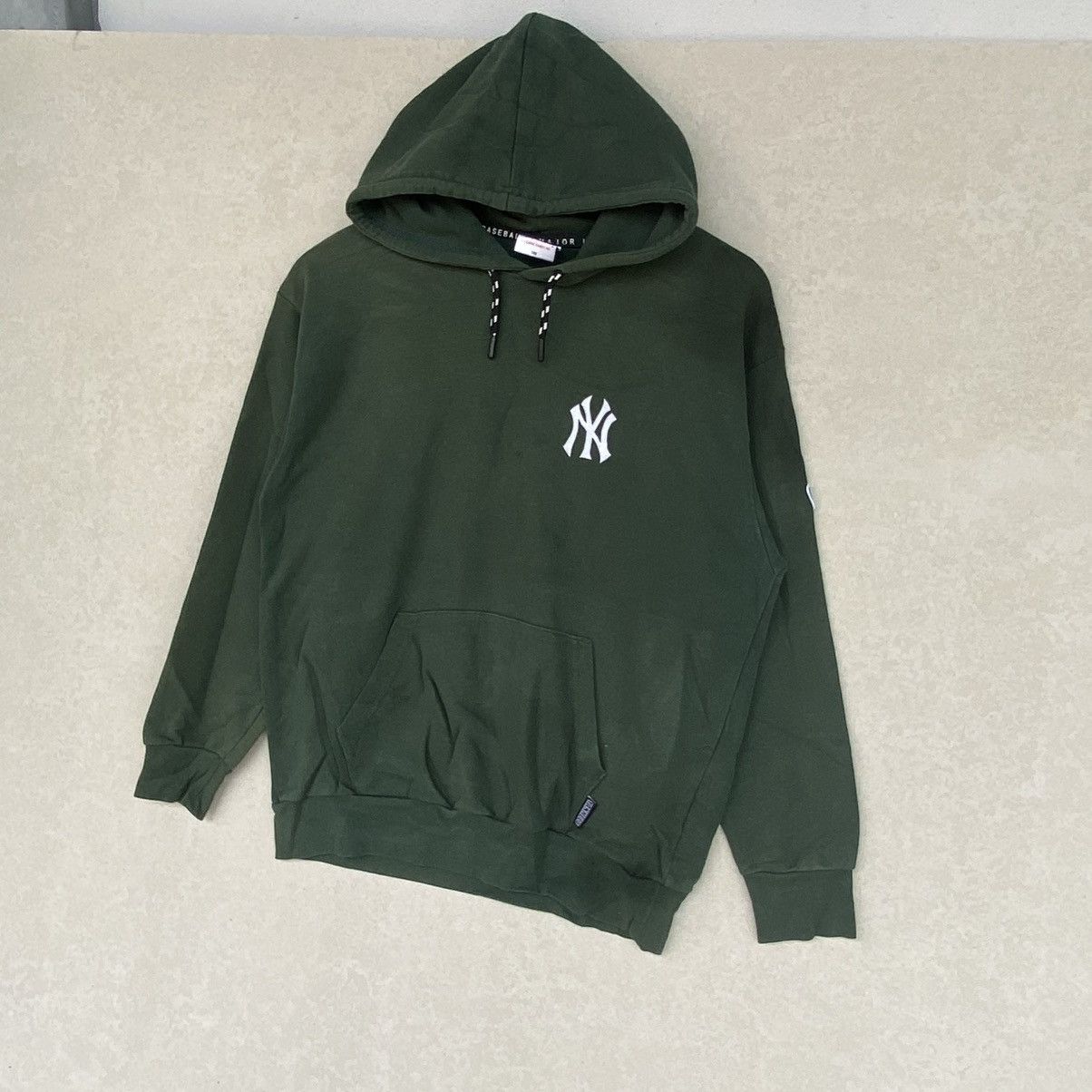 Other Vintage Yankees Big Logo Embroidered Hoodie Sweater Green Size US S / EU 44-46 / 1 - 2 Thumbnail