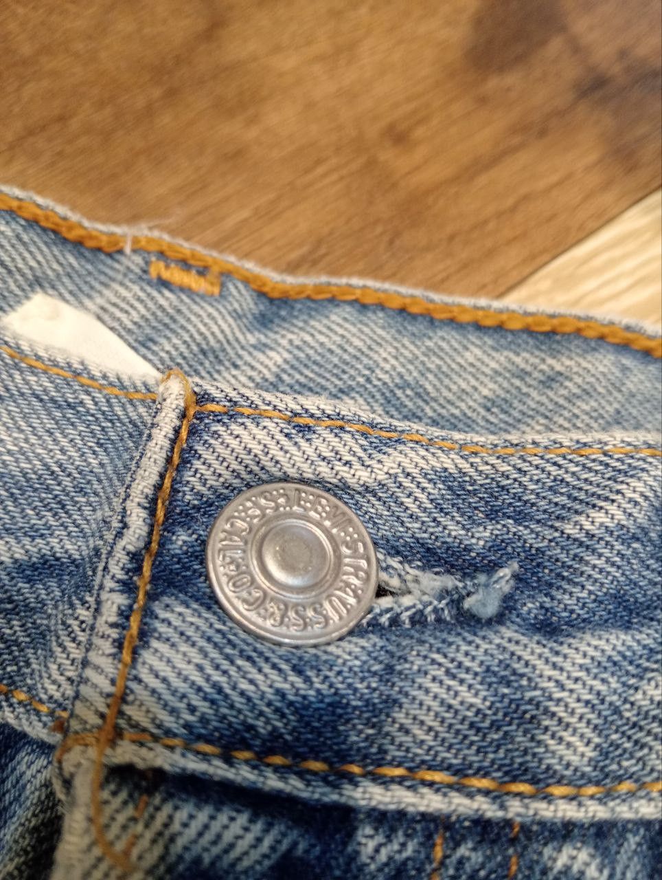 Levi's VINTAGE LEVI'S 501 X SONIC LAB REBUILD JEANS - SIZE 32 Size 31" - 9 Thumbnail