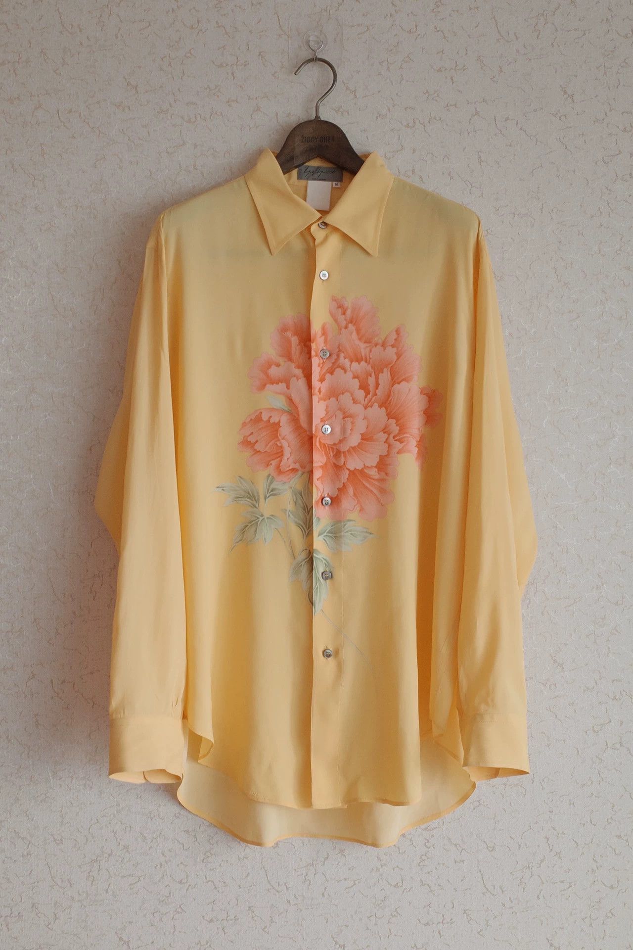 Yohji Yamamoto Yohji Yamamoto 96SS Flower & Boy Golden Peony Jacket M Size US M / EU 48-50 / 2 - 1 Thumbnail