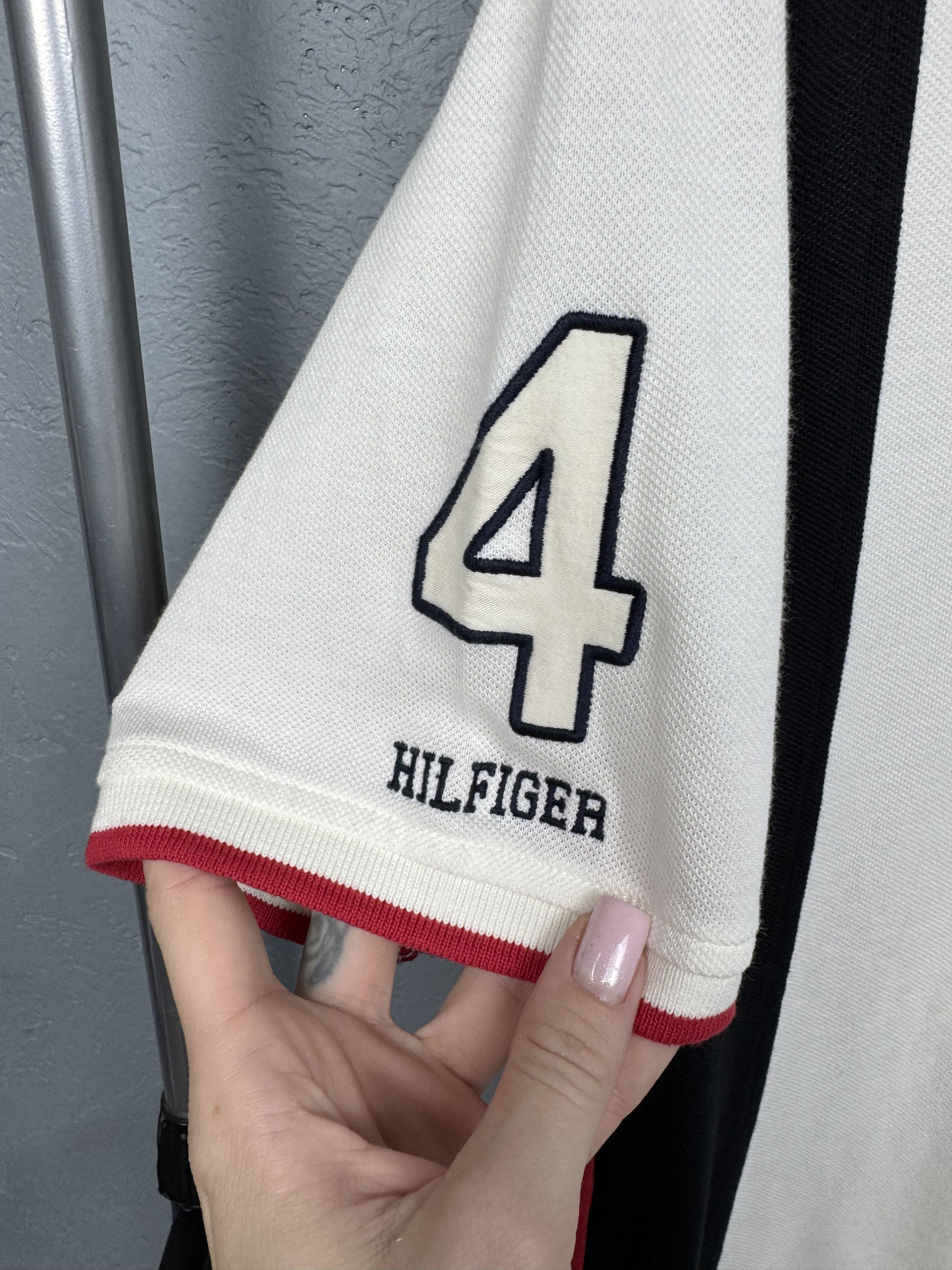 Tommy Hilfiger Tommy Hilfiger Germany Vintage Mens Polo Shirt Size L Size US XL / EU 56 / 4 - 4 Thumbnail