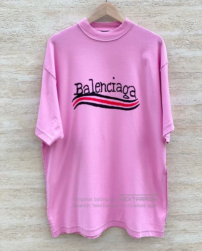 Balenciaga Balenciaga Double-sided hand-drawn graffiti, cola logo pin Size US S / EU 44-46 / 1 - 1 Thumbnail