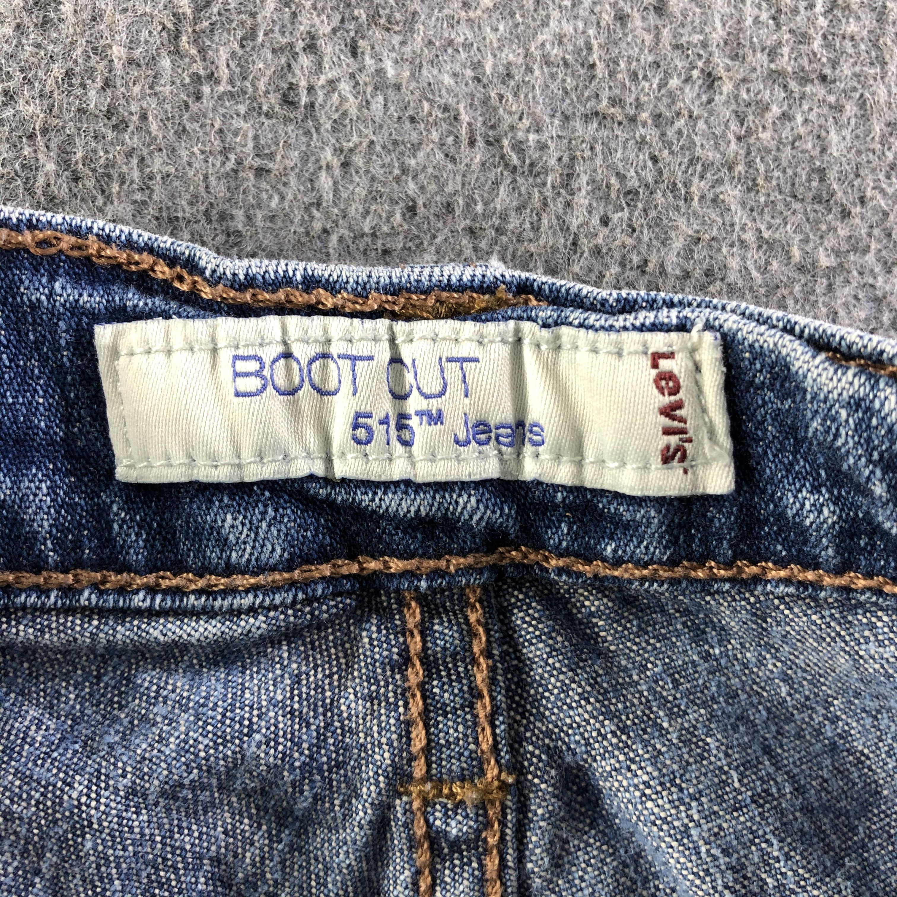 Levi's Vintage Blue Wash Levis 515 Jeans-J4333 Size 32" / US 10 / IT 46 - 10 Thumbnail