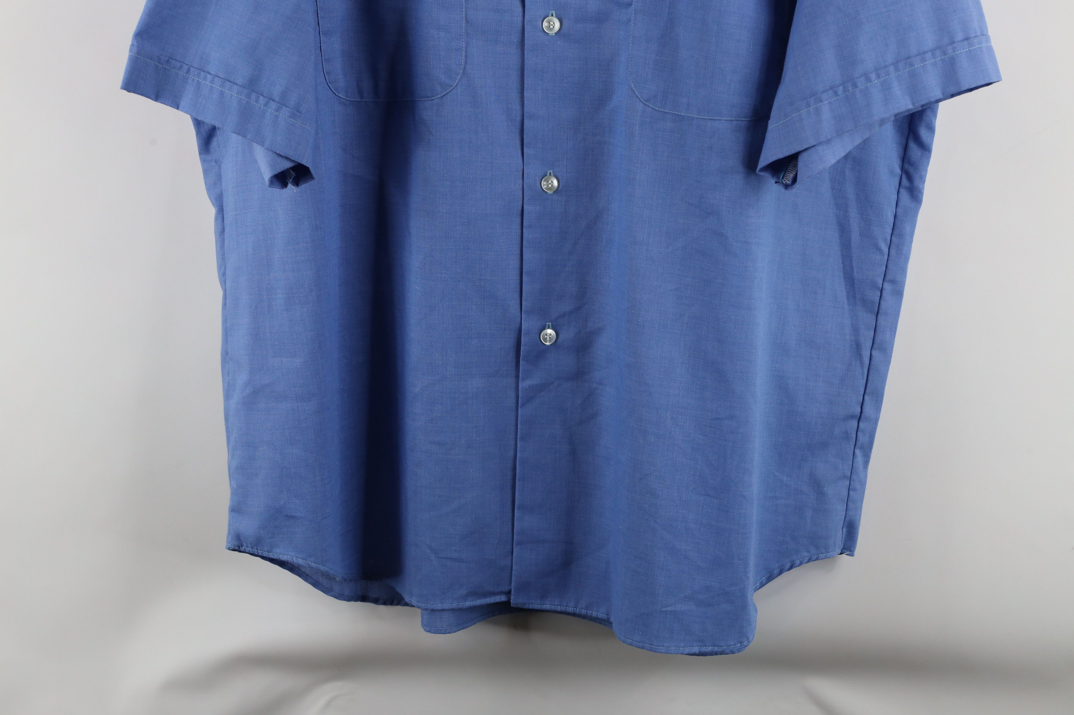 Vintage Vintage 50s 60s Streetwear Short Sleeve Button Shirt USA Size US XL / EU 56 / 4 - 3 Thumbnail